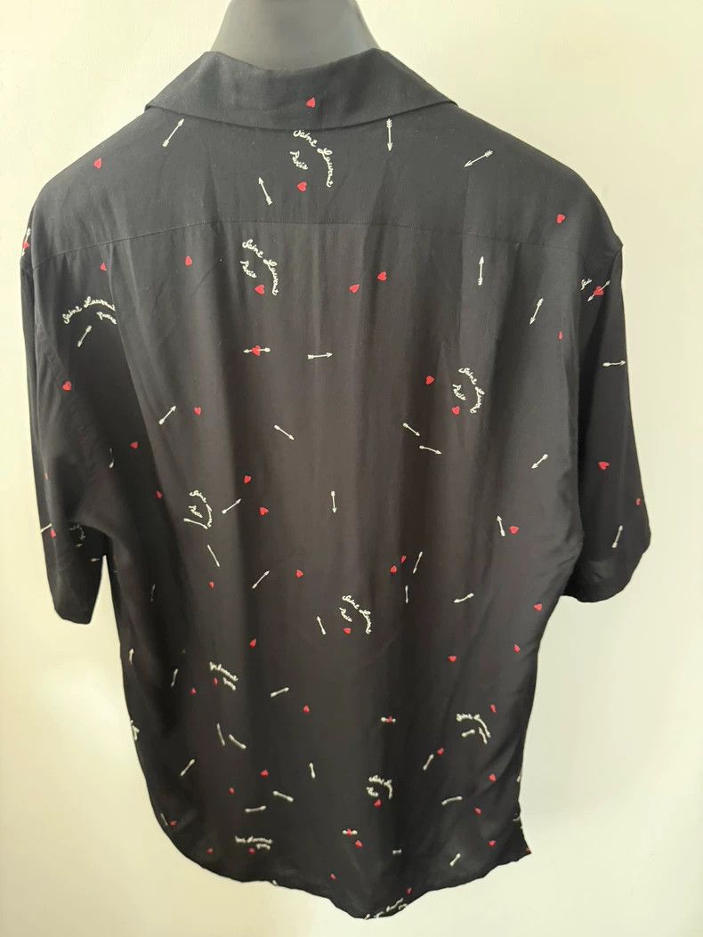 Saint Laurent Paris Saint Laurent Paris size 38 Love print shirt 2505-Nextarro Size US M / EU 48-50 / 2 - 2 Thumbnail
