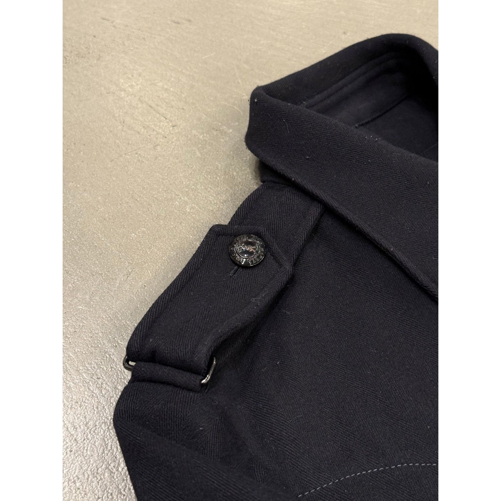 Yves Saint Laurent 2000s Y S Lauren by Pilati wool officer military jacket Size XL / US 12-14 / IT 48-50 - 4 Thumbnail