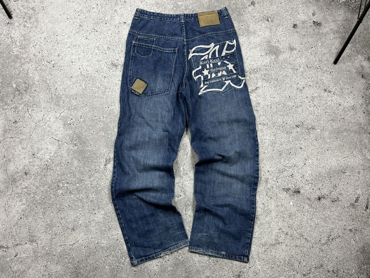 Karl Kani Karl Kani 00s og vintage baggy jeans Size US 34 / EU 50 - 1 Thumbnail