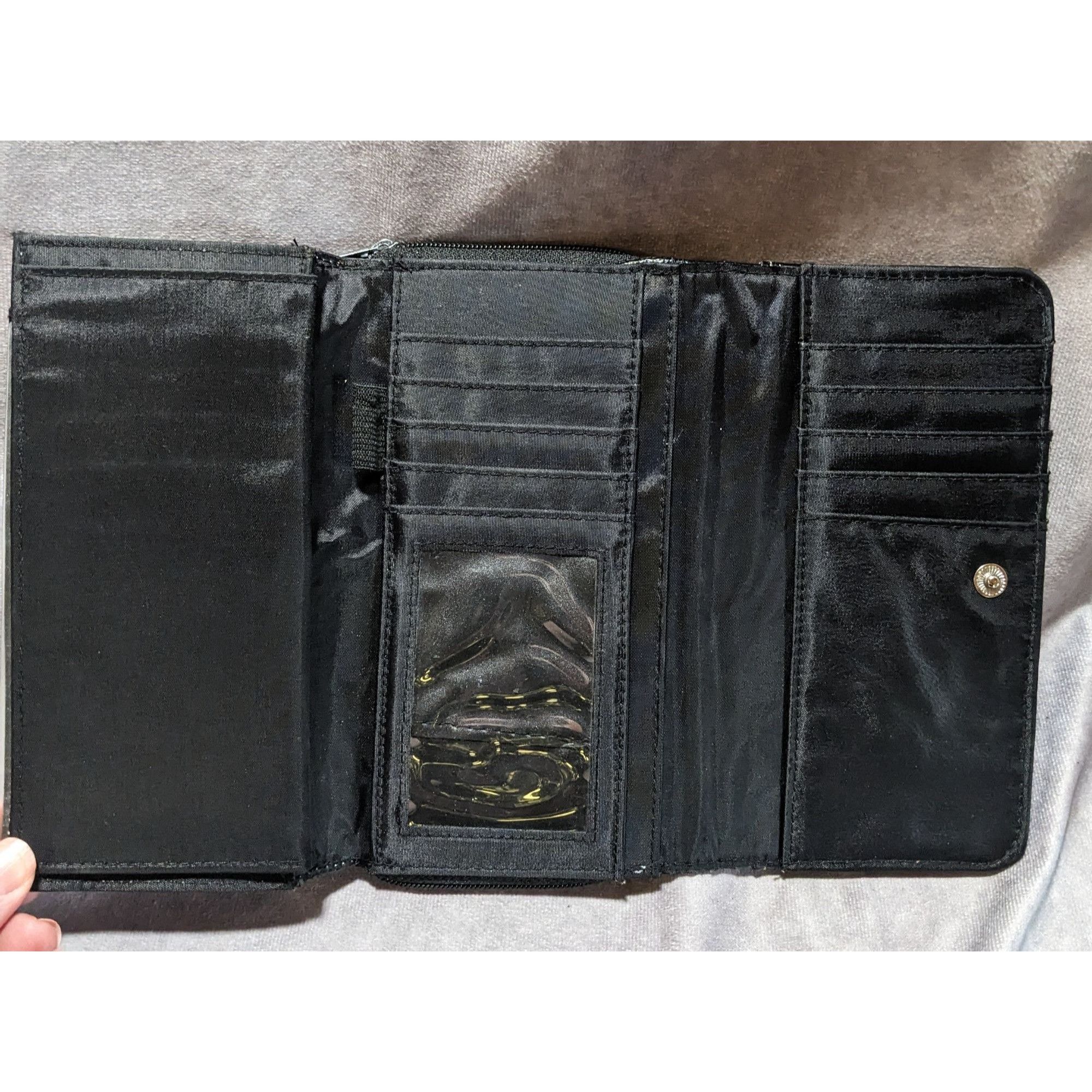 Other Black Trifold Wallet Size ONE SIZE - 10 Thumbnail