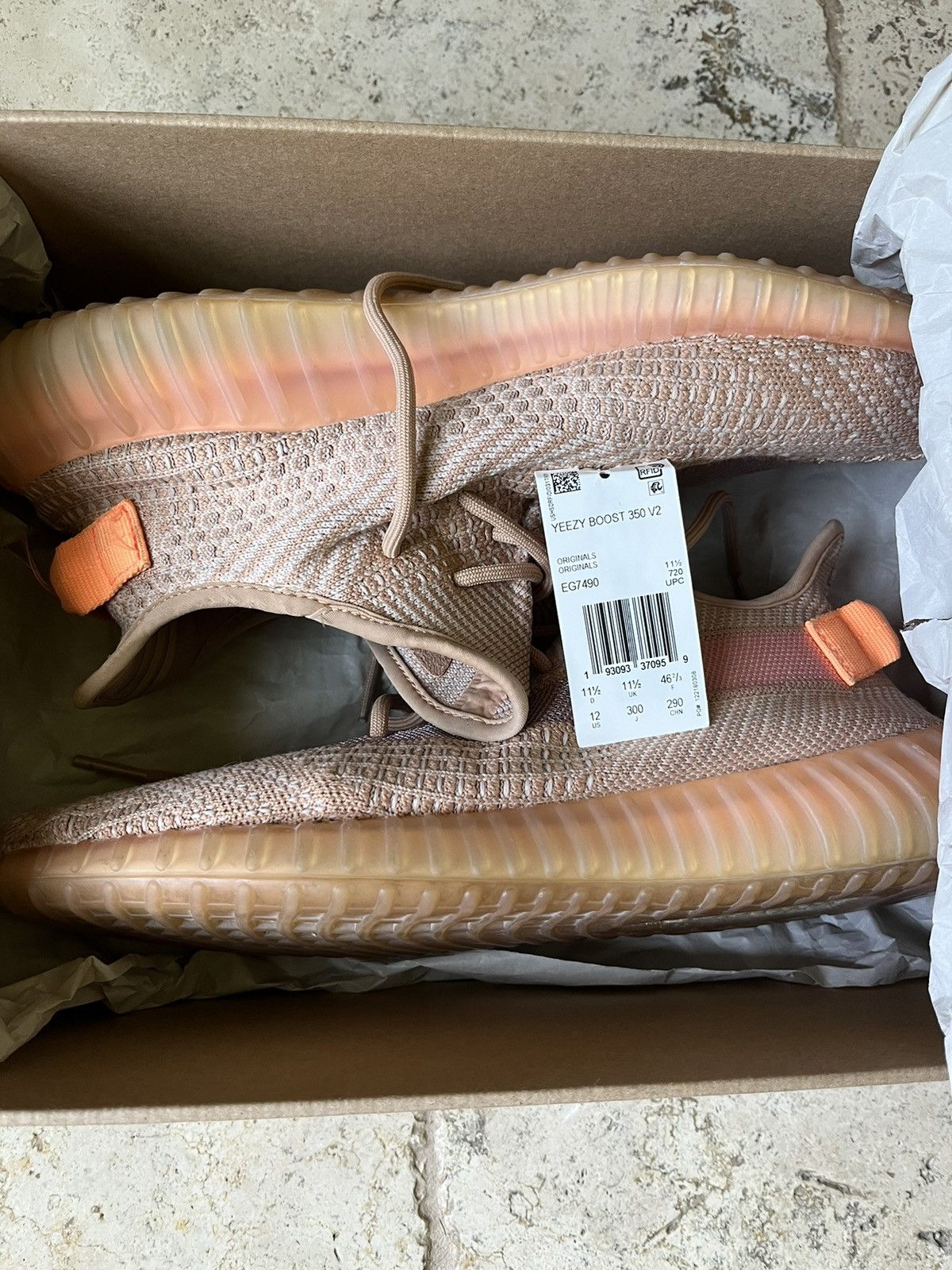 Adidas × Yeezy Yeezy 350 V2 Clay Size US 12 / EU 45 - 6 Thumbnail