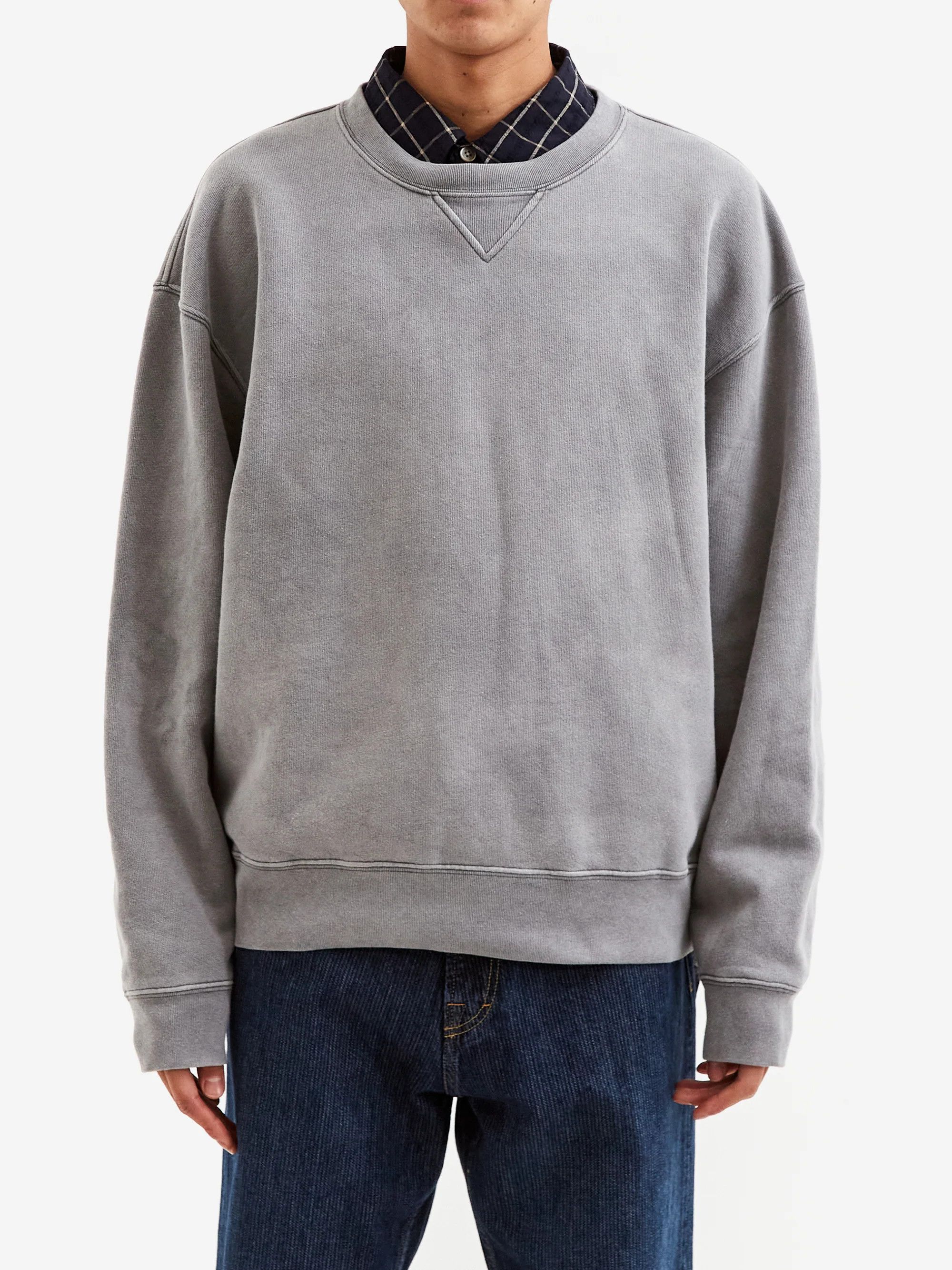 Our Legacy Our Legacy Perfect Sweatshirt Boxy Fit Washed Crewneck 