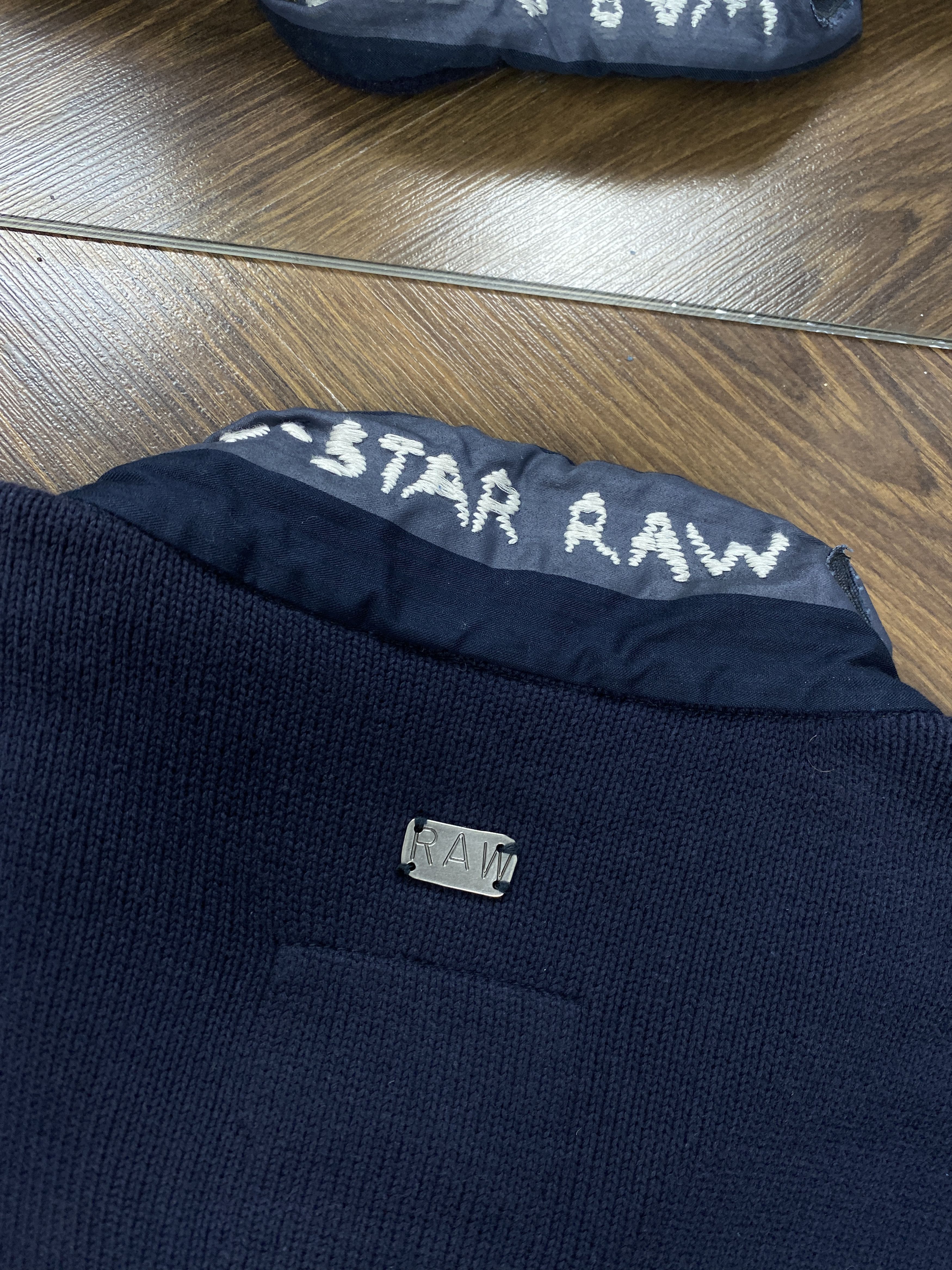 G-Star G Star Raw vintage quarter 1\4 zip sweater y2k diesel style Size US XL / EU 56 / 4 - 7 Thumbnail