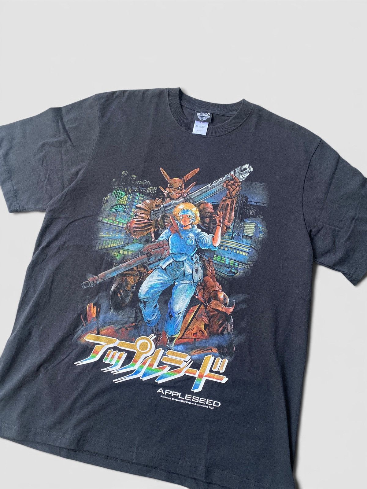Japanese Brand Rare Appleseed Mecha Waifu Anime Tee XL Tshirt Size US XL / EU 56 / 4 - 4 Thumbnail