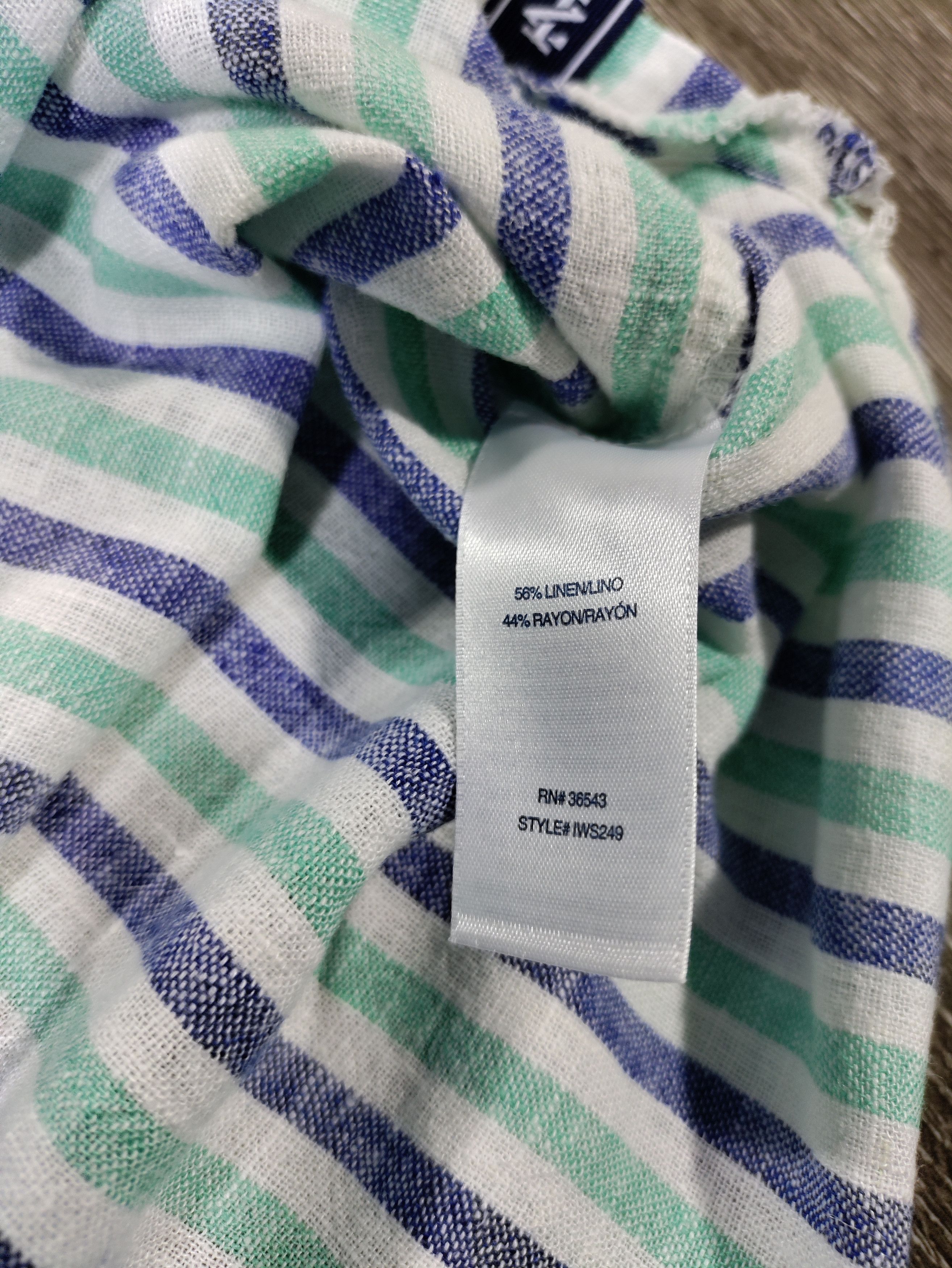 Izod Izod Saltwater Mens Shirt Size US XL / EU 56 / 4 - 5 Thumbnail