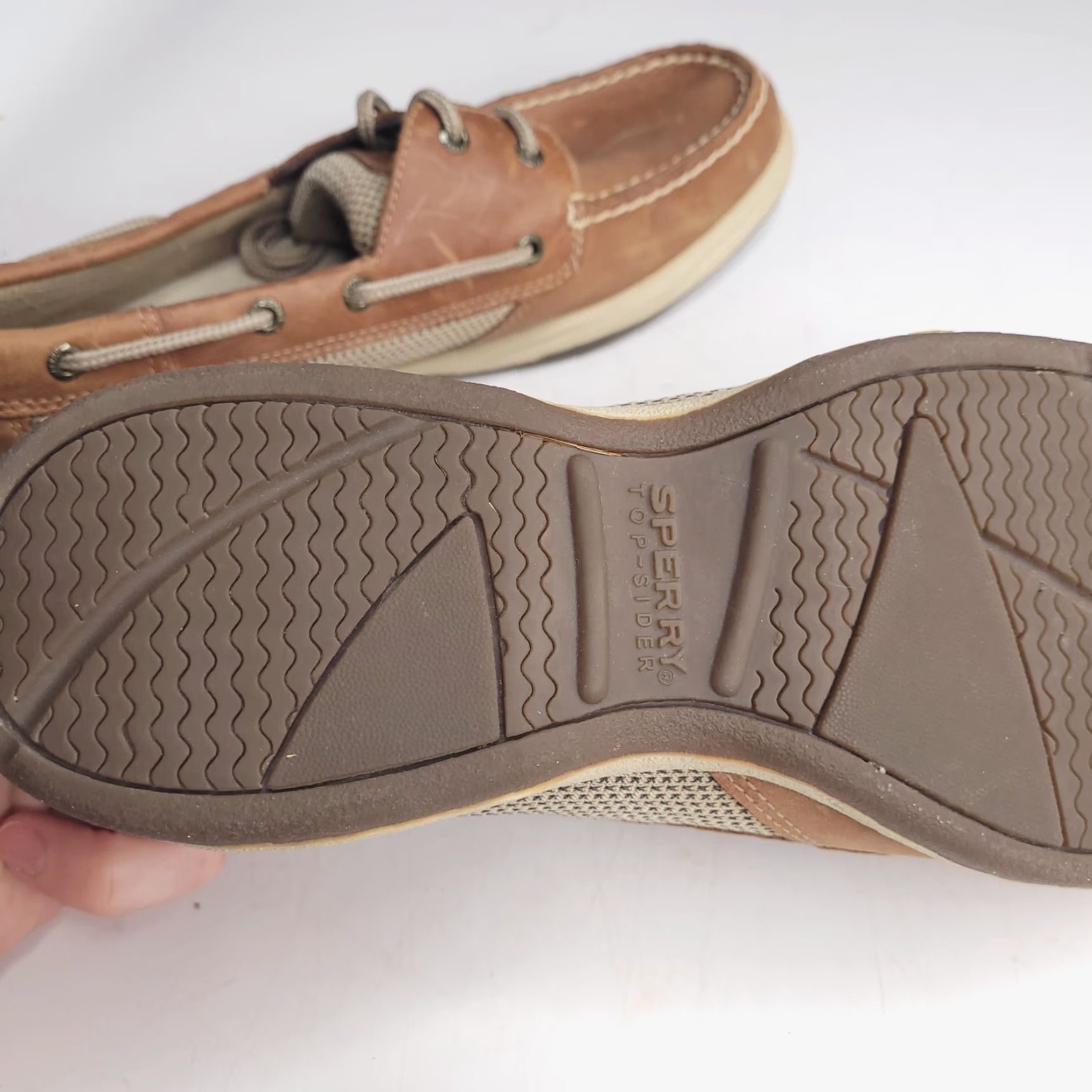 Sperry Sperry Shoes Womens 8.5 Brown Loafer Boat Shoes Leather CH12 Low top (Vintage: No) Womens Shoes Brown Leather Loafer Boat Shoes 8.5 Sperry Size M / US 6-8 / IT 42-44 - 5 Thumbnail