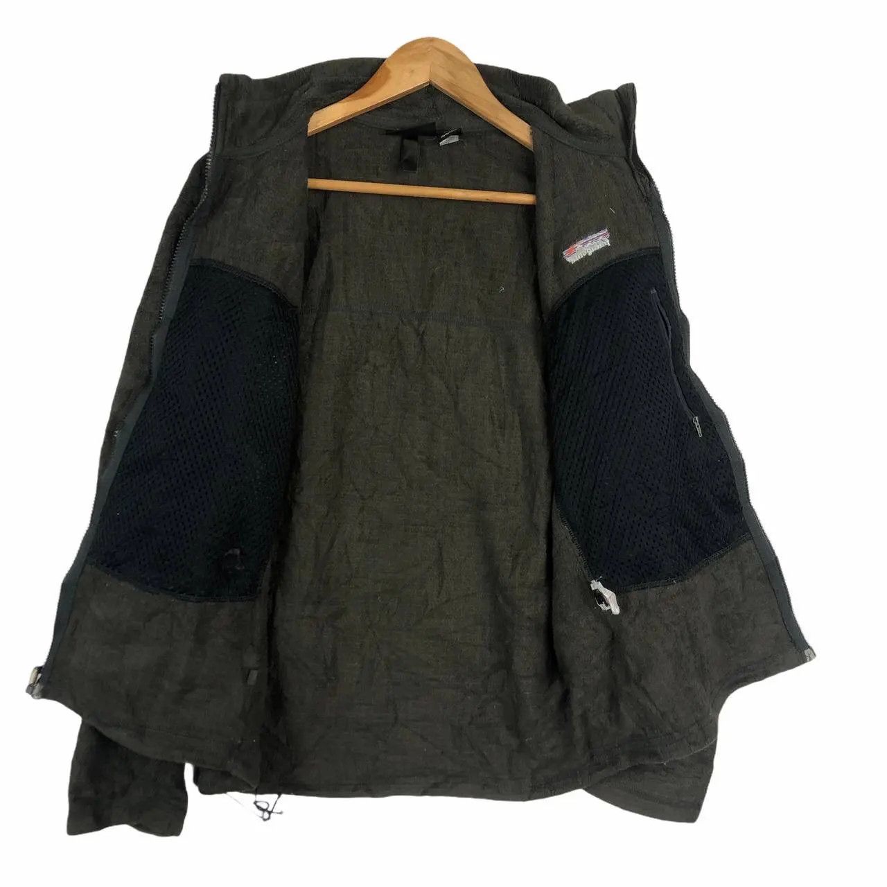 Patagonia Vtg 2001 PATAGONIA USA Polartec Dark Green Fleece Sherpa Size US S / EU 44-46 / 1 - 8 Thumbnail