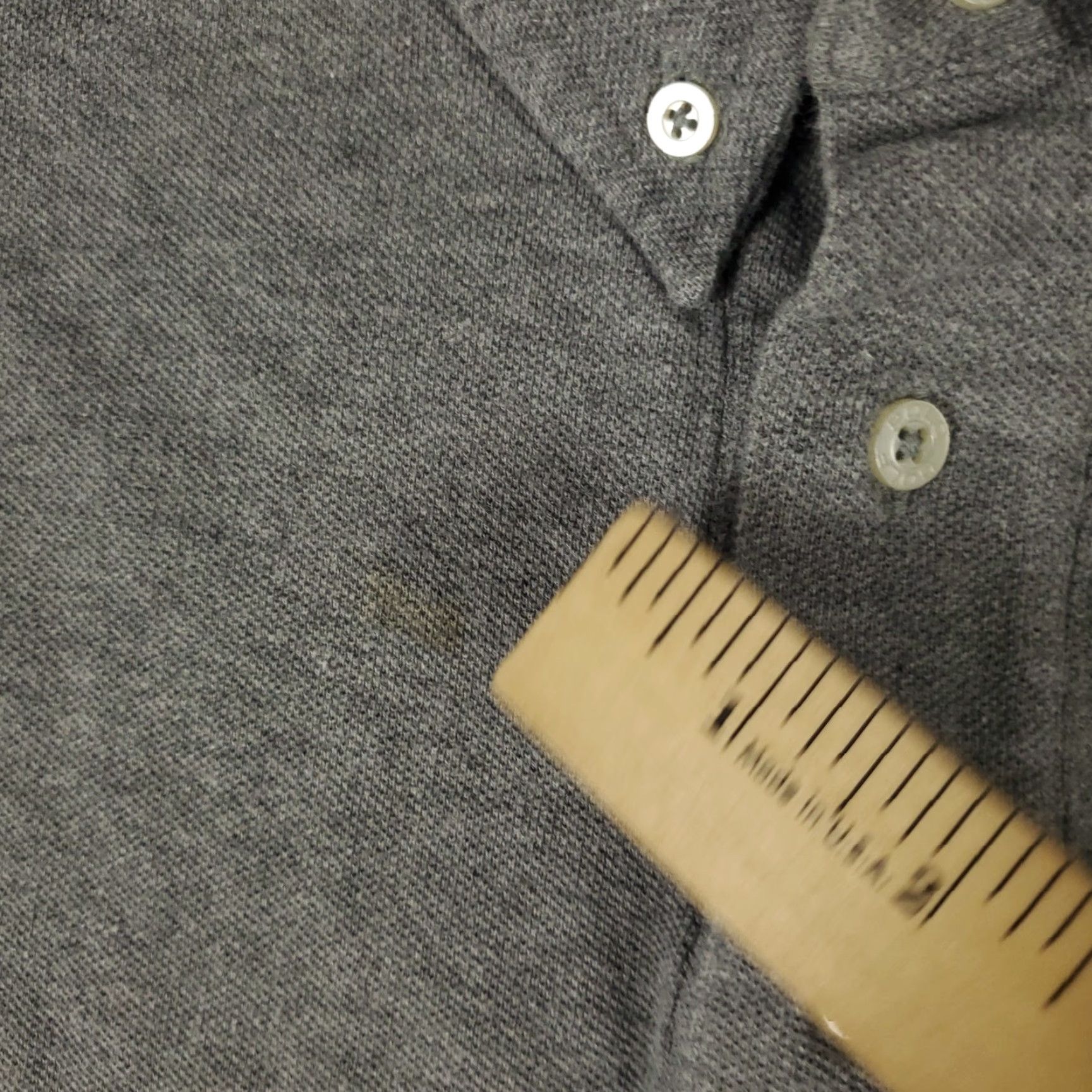 Ralph Lauren Ralph Lauren Polo Shirt Mens 2XL Gray Knit Cotton Long Sleeve Casual Button-Front Polo with Pony Logo - Classic American Preppy Sportswear Mens 2XL Size US XXL / EU 58 / 5 - 3 Thumbnail