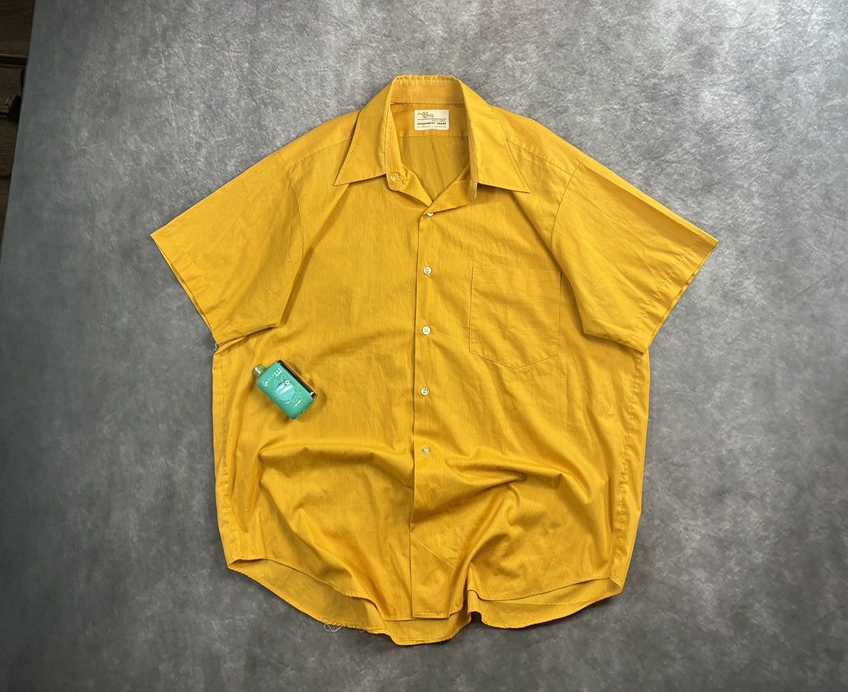 Vintage 1970s Vintage Shortsleeve Shirt Summer Perma Press The Bay M Size US M / EU 48-50 / 2 - 7 Thumbnail