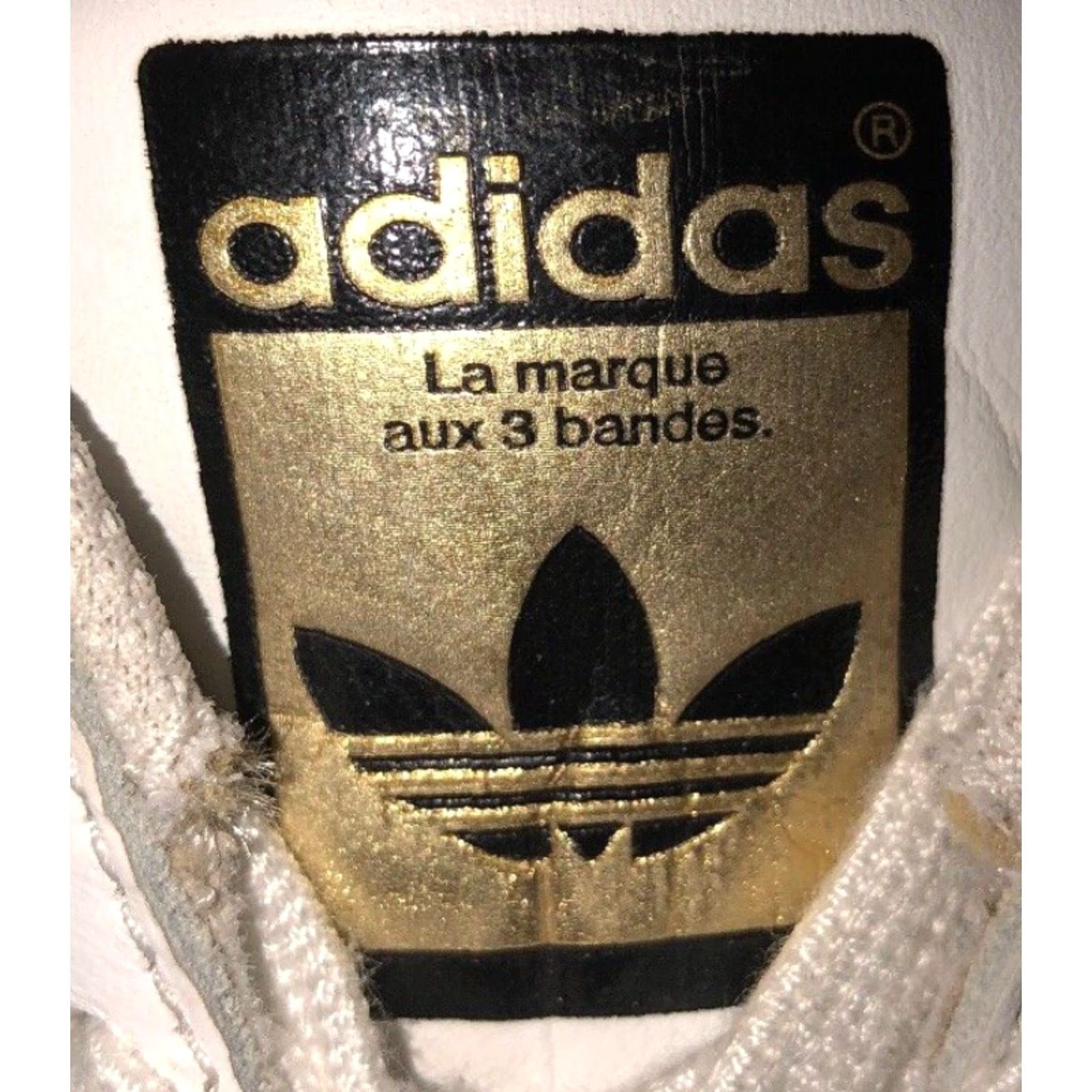 Adidas VINTAGE ADIDAS Originals Classic Superstar Shoes Men Adult 8 White-Black Shell Toe Athletic Mens Shoes Size US 8 / EU 41 - 6 Thumbnail