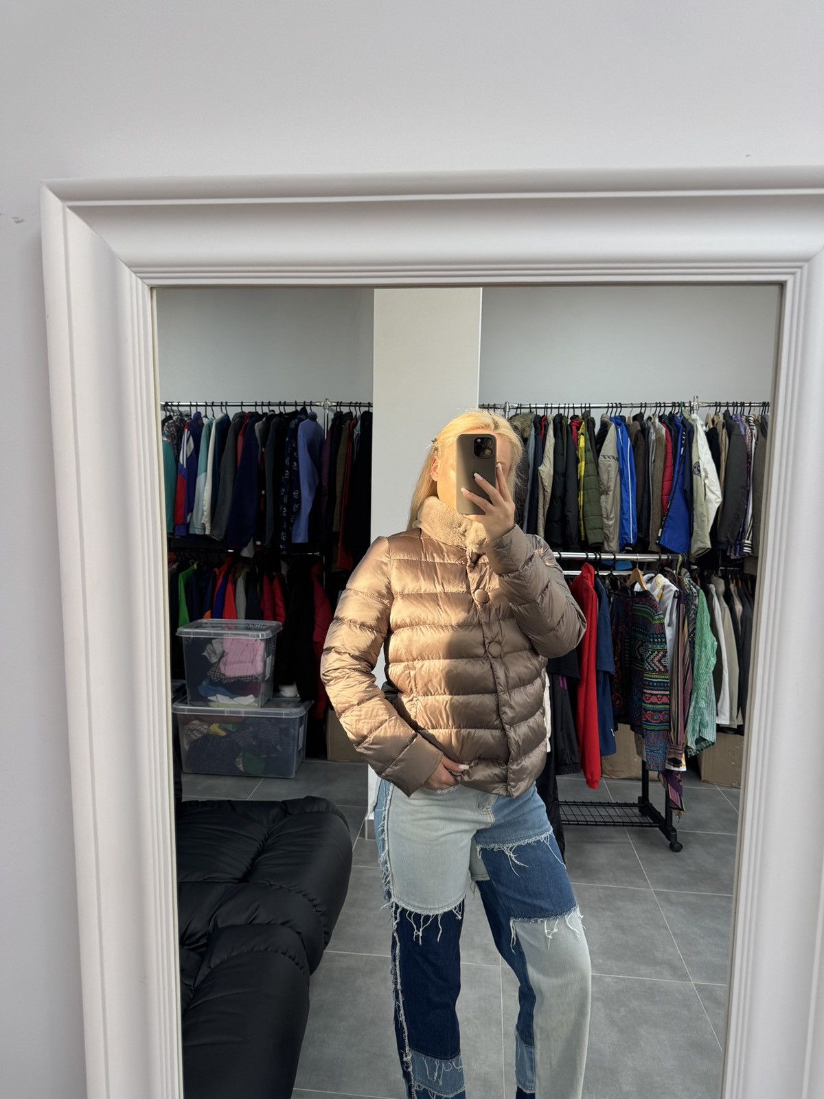 Moncler Authentic Moncler Cirse Women Puffer Down Jacket with Fur Size M / US 6-8 / IT 42-44 - 2 Thumbnail