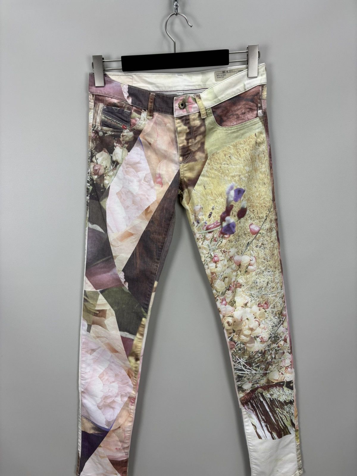 Diesel Womens Y2k pants Diesel Size 28 Color Multicolor Size 25" / US 0 / IT 36 - 2 Thumbnail
