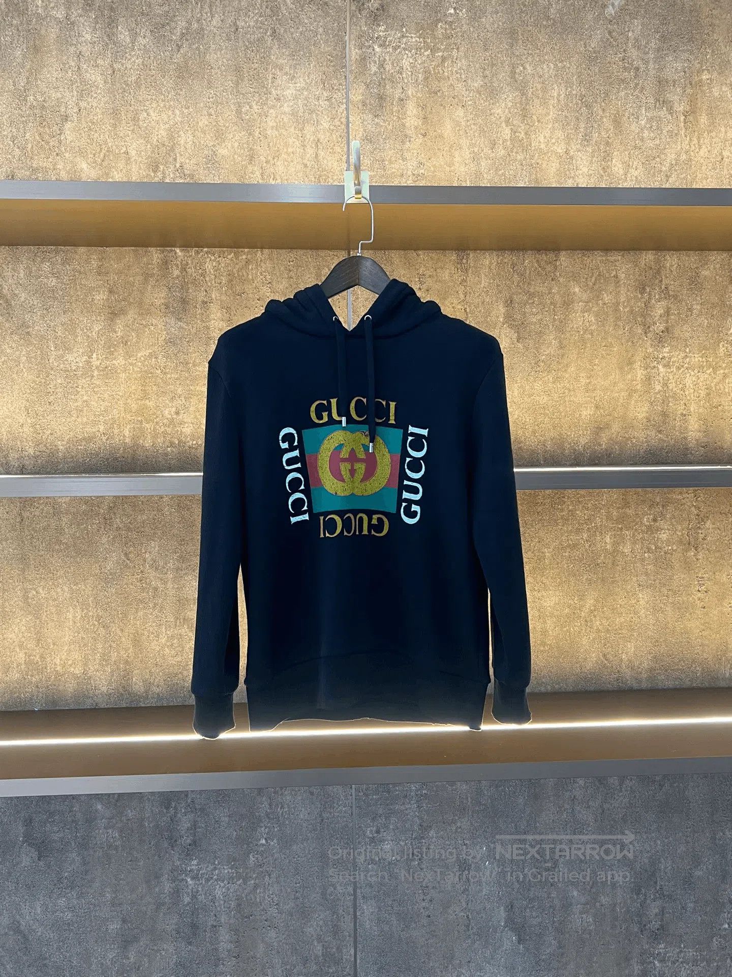 Gucci Gucci Gold Buckle Zip Hoodie. Size XS / US 0-2 / IT 36-38 - 1 Thumbnail