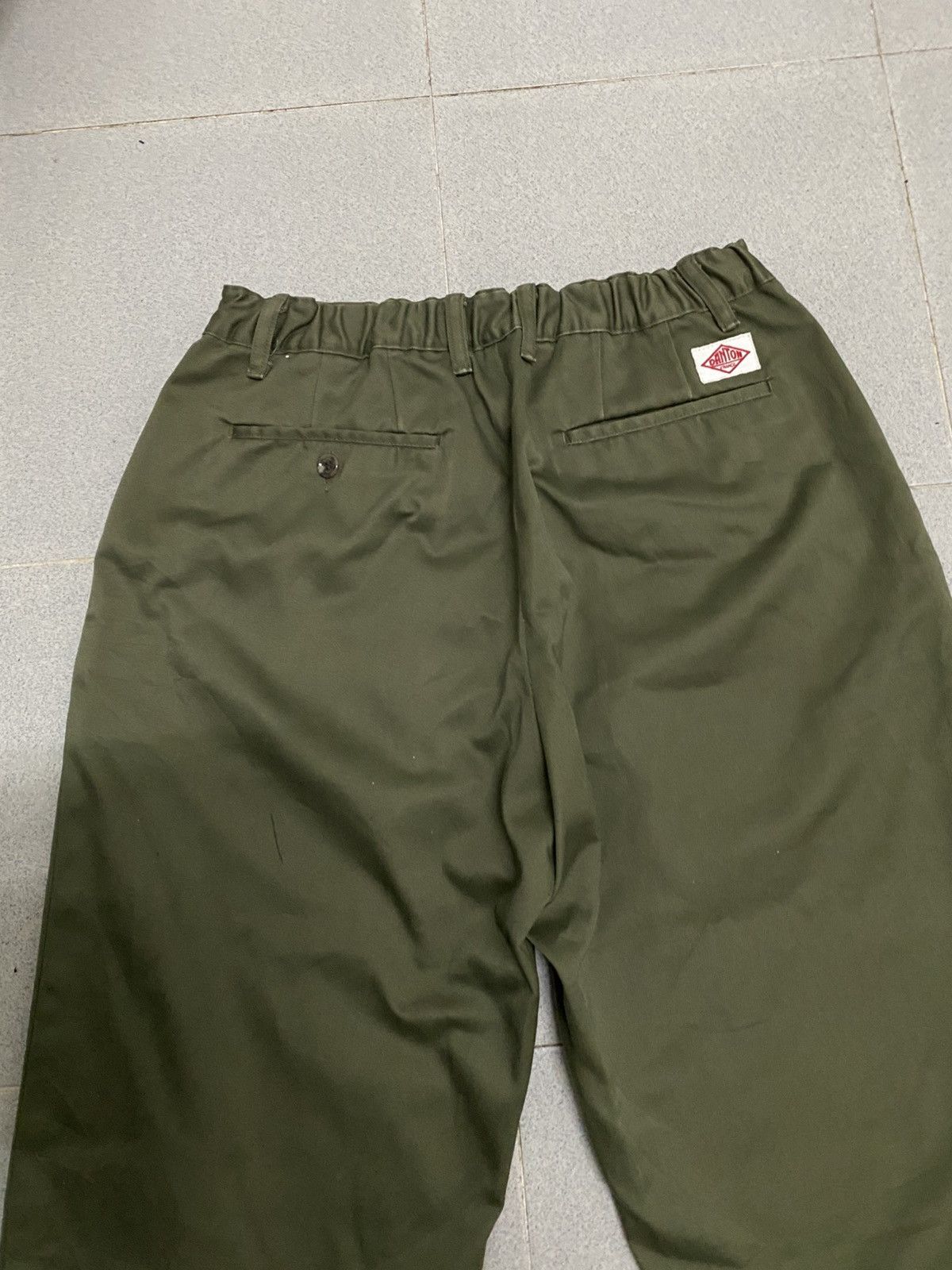 Danton × Japanese Brand × Vintage Vintage Danton Japanese Pants Olive Green Size US 30 / EU 46 - 4 Thumbnail