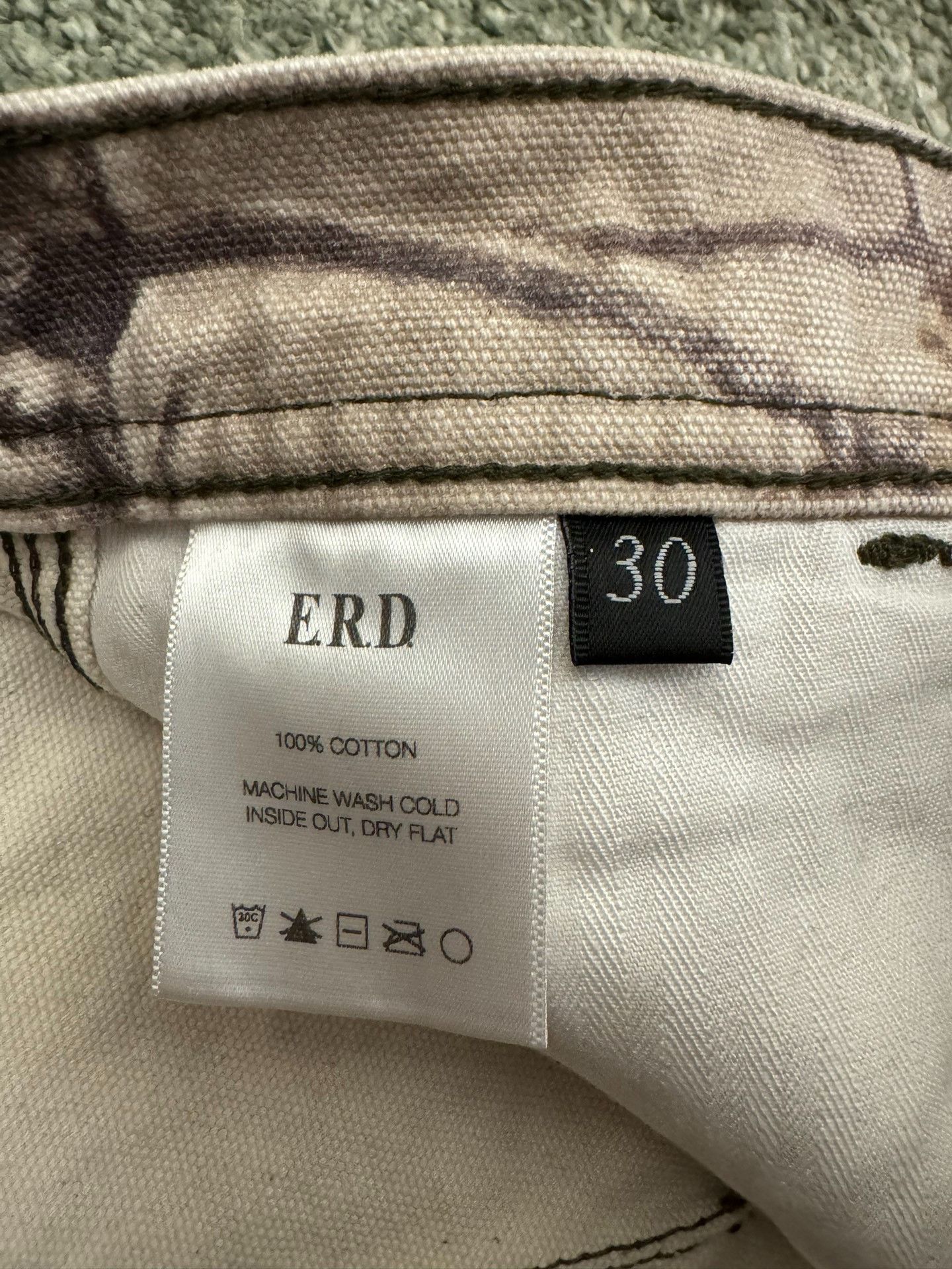 Enfants Riches Deprimes Enfants Riches Deprimes Tree Branch Camo Overalls pants 250 Size US 30 / EU 46 - 4 Thumbnail