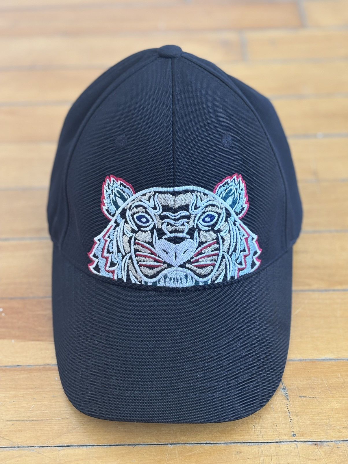 Kenzo Kenzo Paris Tiger Logo Baseball Cap Canvas Embroidered Size ONE SIZE - 3 Thumbnail