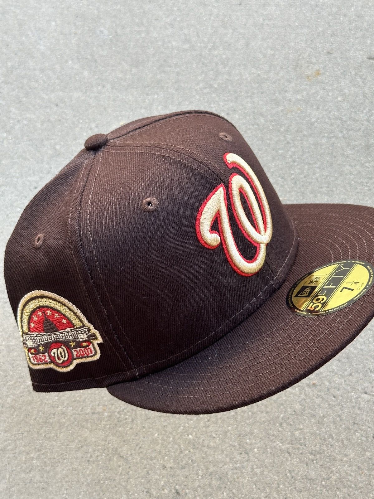 Washington Nationals The Warriors Fitted Hat 7 1/4 Myfitteds
