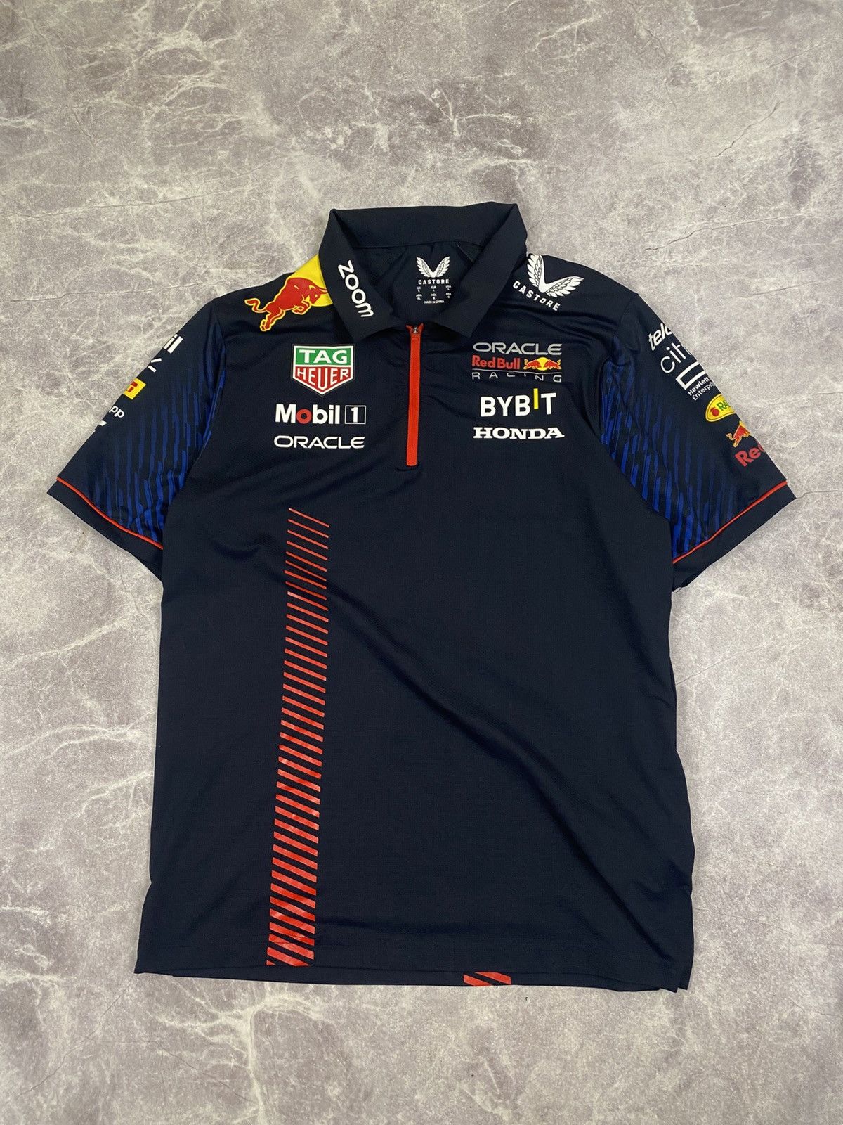 Castore Castore Mobil 1 Honda Red bull Racing Jersey Size: L Size US M / EU 48-50 / 2 - 1 Thumbnail