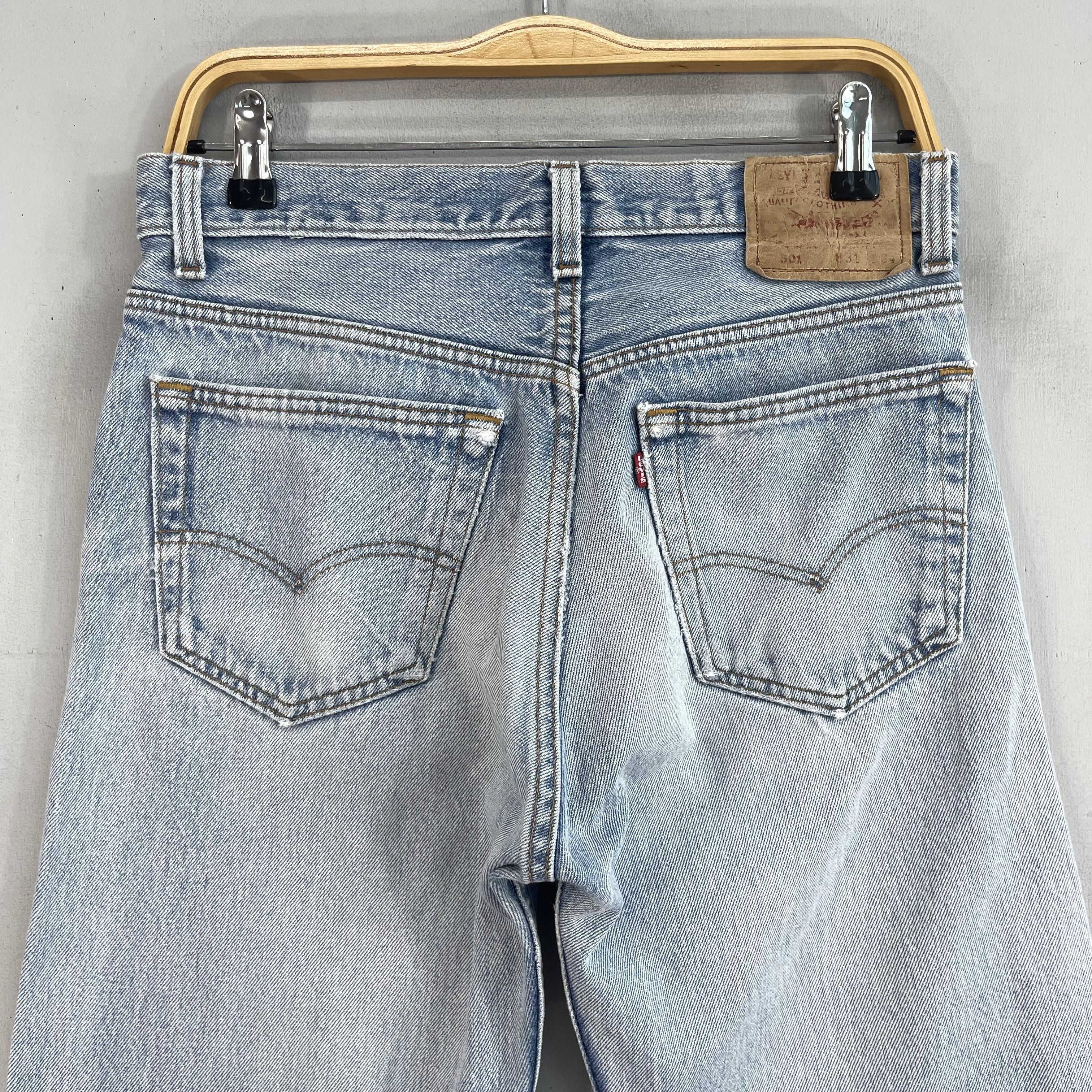 Levi's × Vintage Size 30 Vintage Distressed Levis 501 Button Fly Jeans Size US 30 / EU 46 - 9 Thumbnail