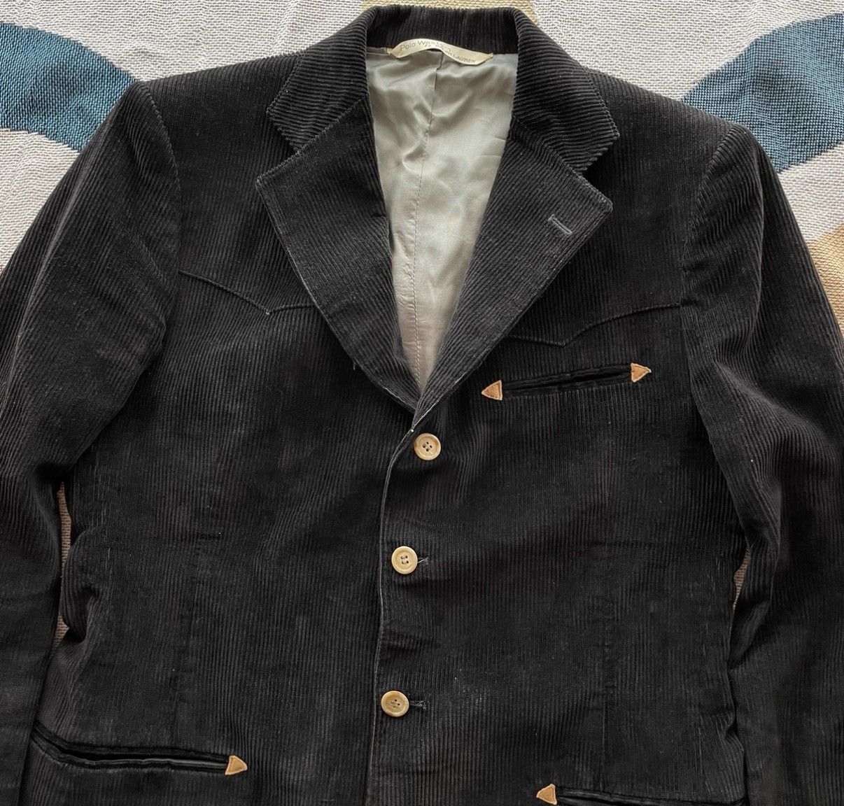 Polo Ralph Lauren Ralph Lauren Polo RL Western Corduroy Blazer K22 Size US XXS / EU 40 - 2 Thumbnail
