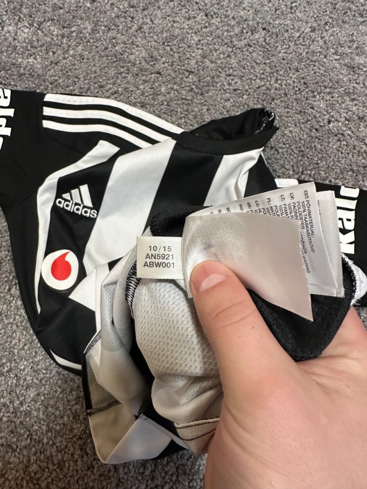 Adidas Besiktas Away football shirt 2015 - 2016 Jersey Adidas XS Size US S / EU 44-46 / 1 - 6 Thumbnail