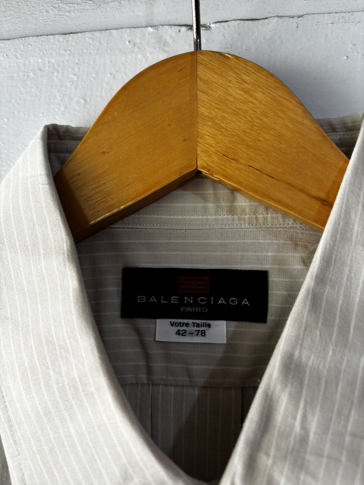 Balenciaga Vintage Balenciaga Shirts Size US L / EU 52-54 / 3 - 4 Thumbnail