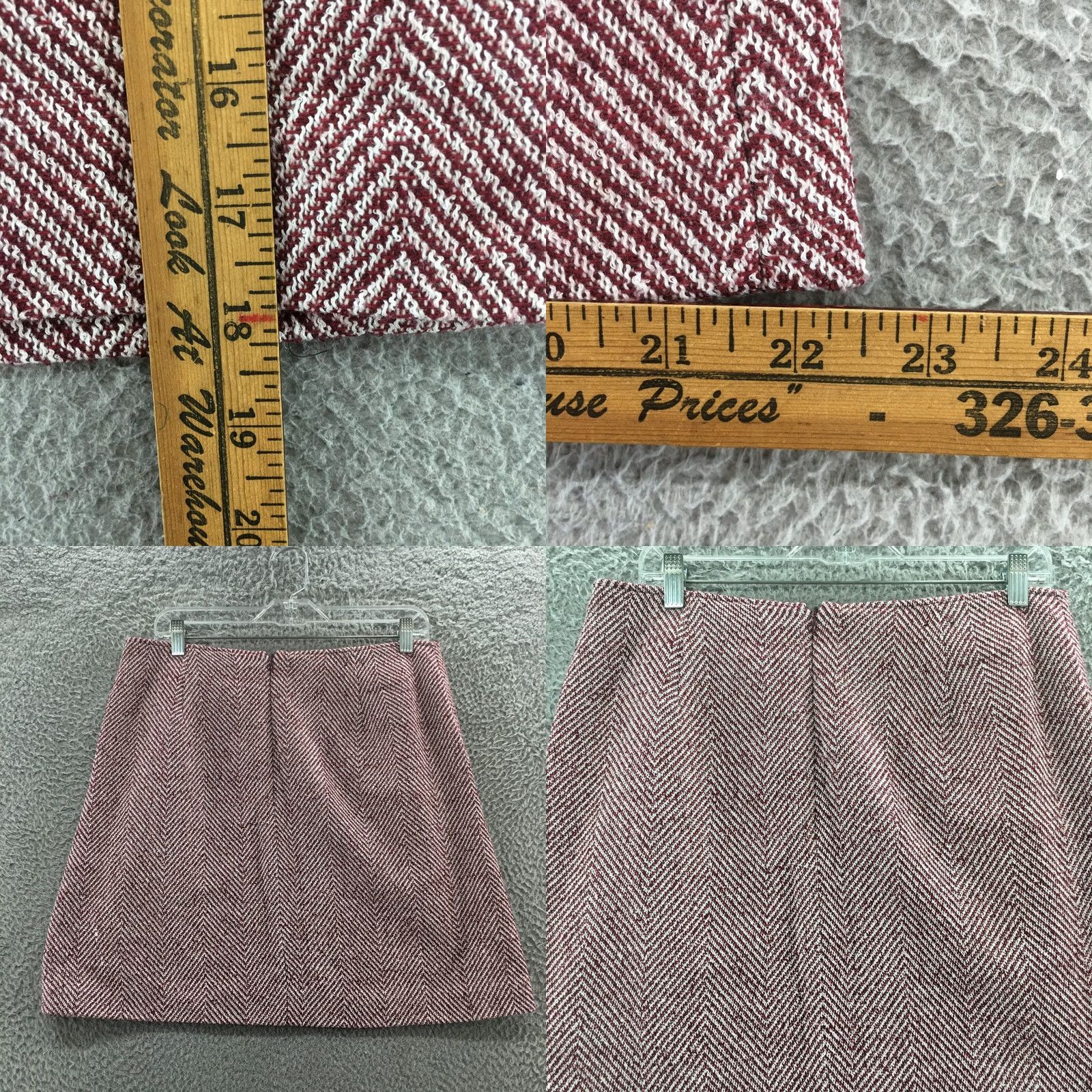 Banana Republic Banana Republic A-Line Skirt Womens 10 Multicolor Tweed Casual Pockets Size 32" / US 10 / IT 46 - 8 Thumbnail