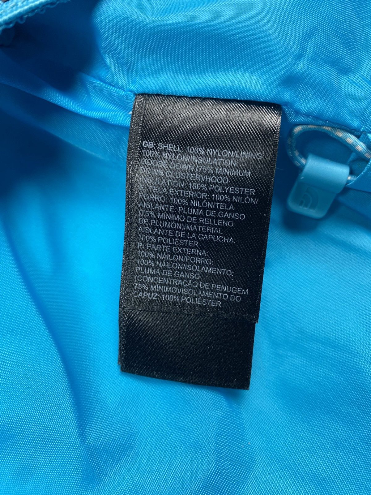 The North Face The North Face 550 Puffer Jacket Blue Fill Hooded Snow Ski Size M / US 6-8 / IT 42-44 - 24 Thumbnail