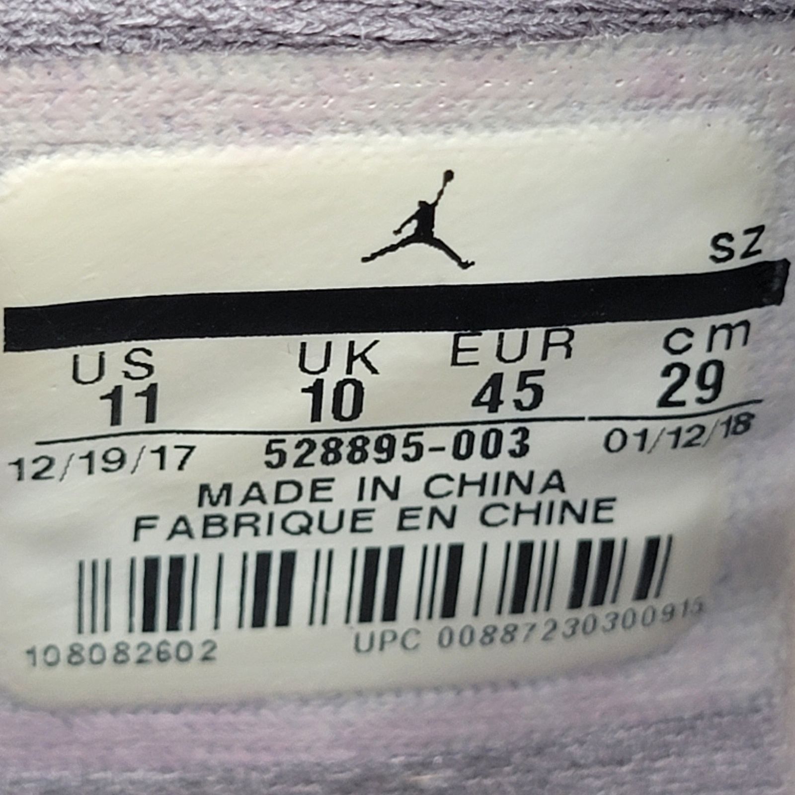 Nike Nike Air Jordan 11 Retro Low 'Cool Grey' Mens Sz 11 528895 Size US 11 / EU 44 - 7 Thumbnail