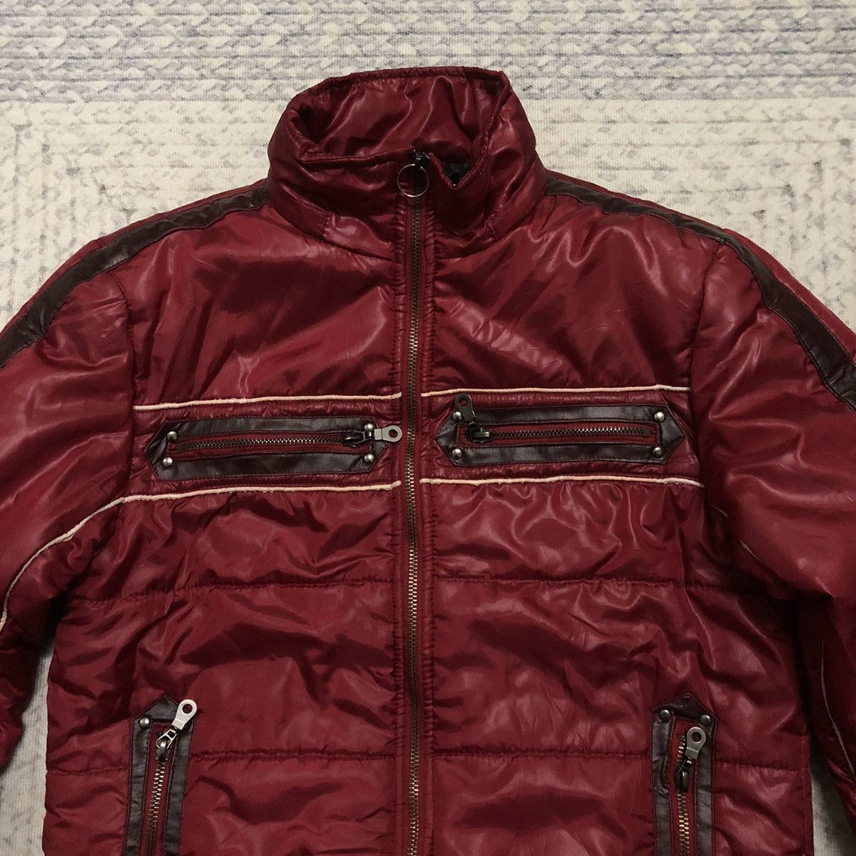 If Six Was Nine Rare In The Attic Designer Seditionaries/Punk Puffer Jacket Size US XXS / EU 40 - 2 Thumbnail