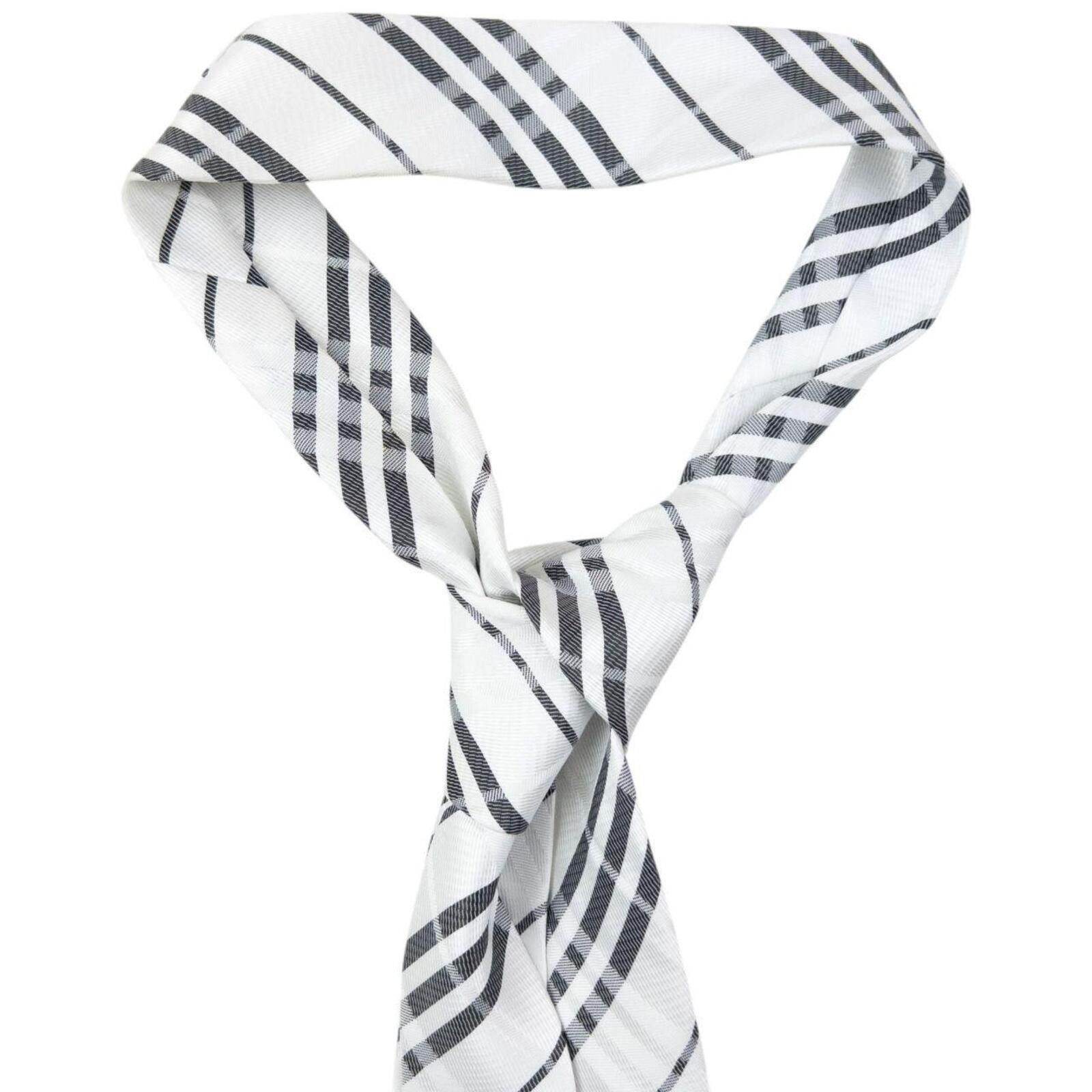 Burberry Vintage Burberry Nova Check Silk Tie Size ONE SIZE - 2 Thumbnail