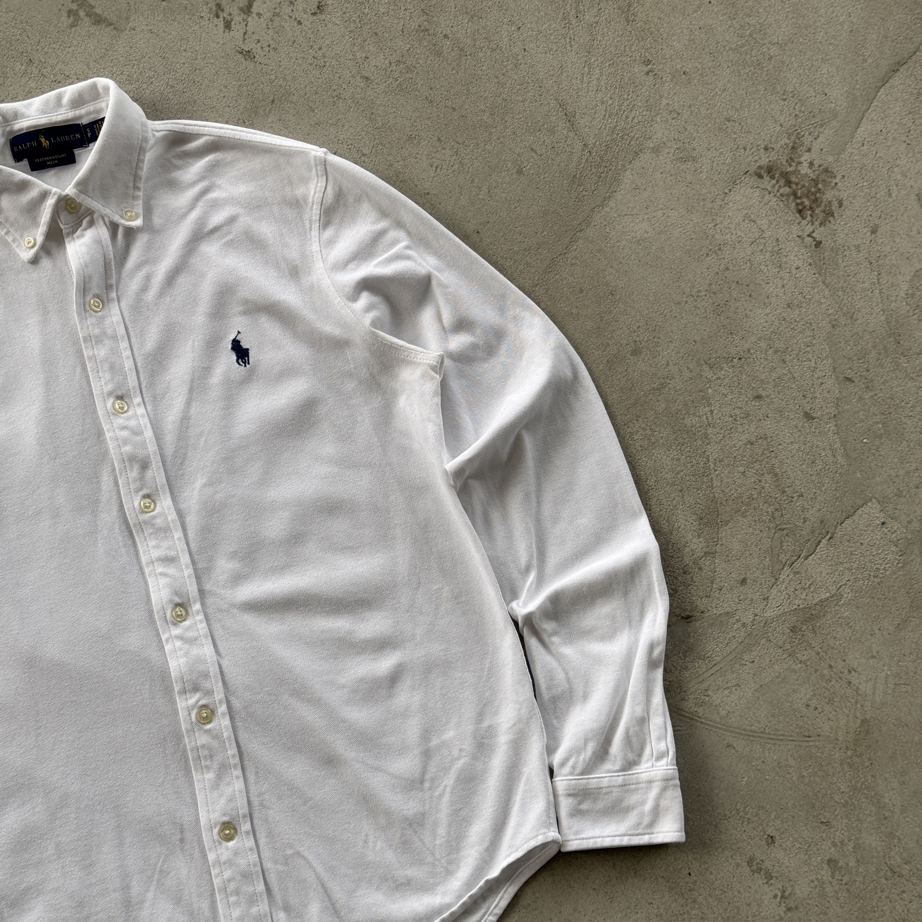 Polo Ralph Lauren Vintage 90s Polo Ralph Lauren Featherweight Button Ups Shirt Size US S / EU 44-46 / 1 - 2 Thumbnail