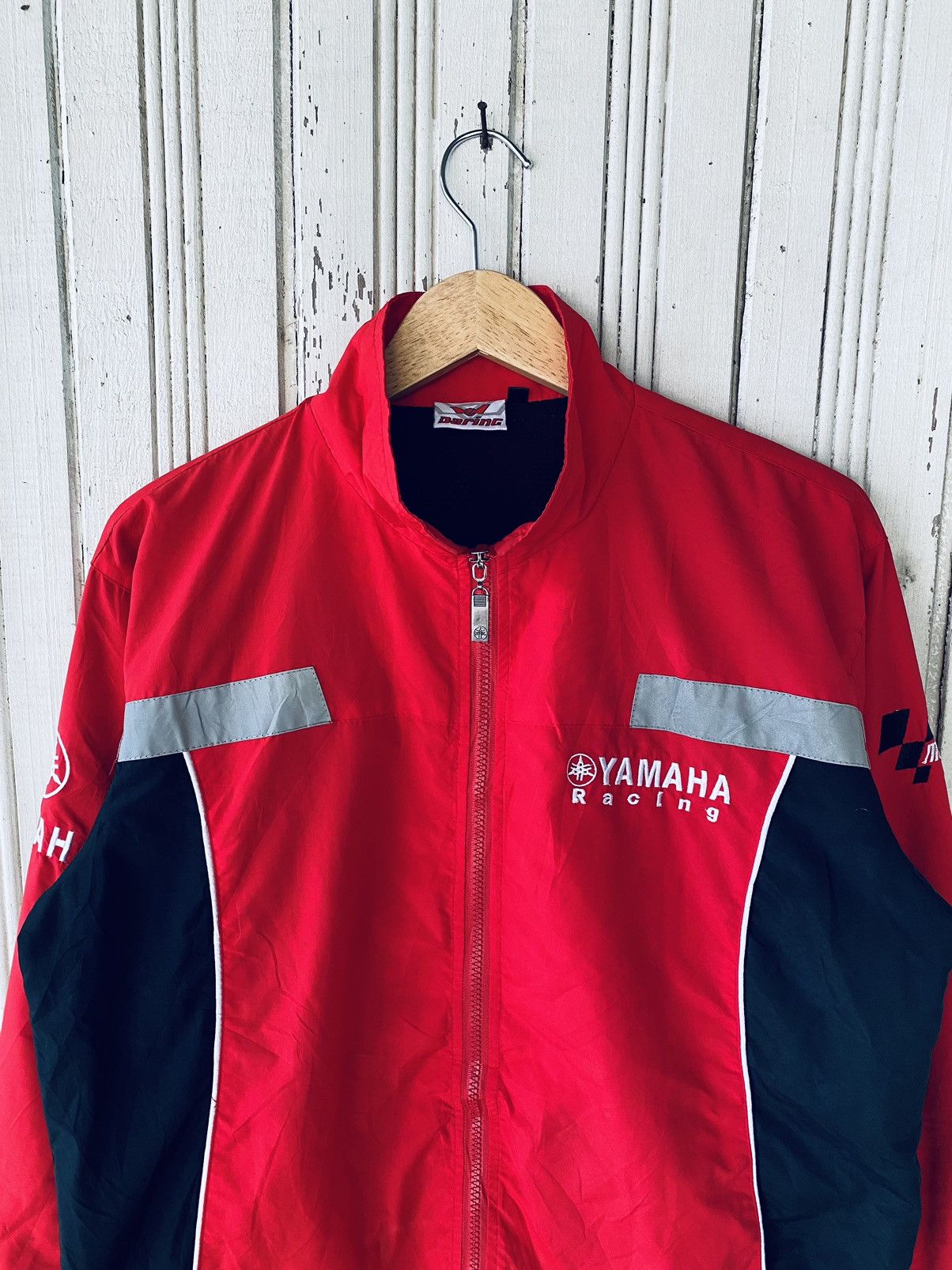 Yamaha Vintage Yamaha Racing Zipper Jacket By Daring Size US L / EU 52-54 / 3 - 3 Thumbnail