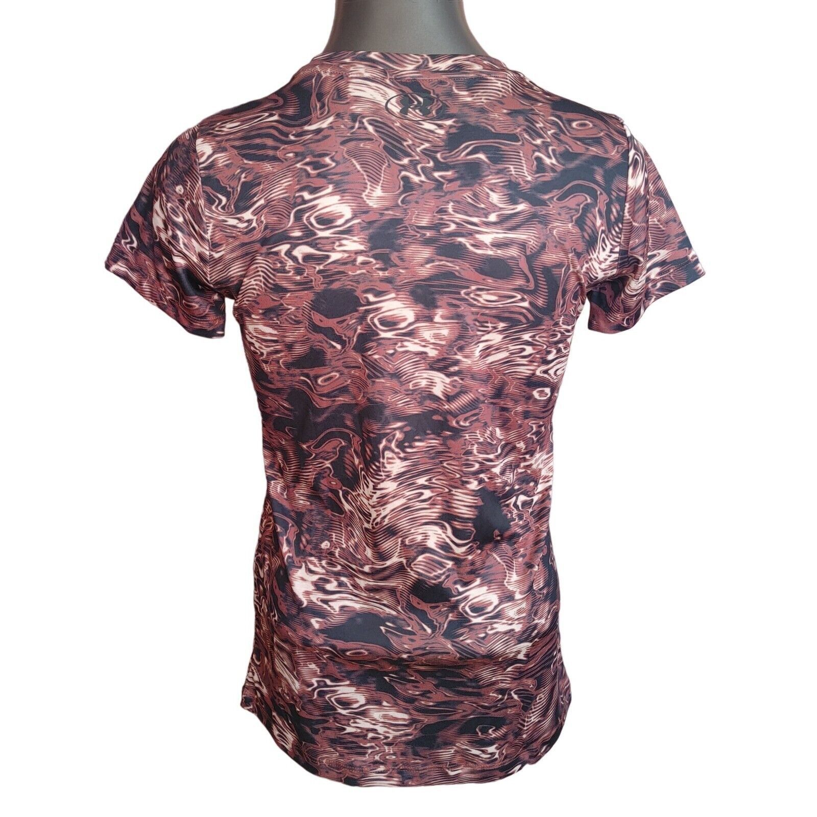 Under Armour Under Armor Women's Brown Loose Fit Active wear T-shirt XS Size XS / US 0-2 / IT 36-38 - 2 Thumbnail