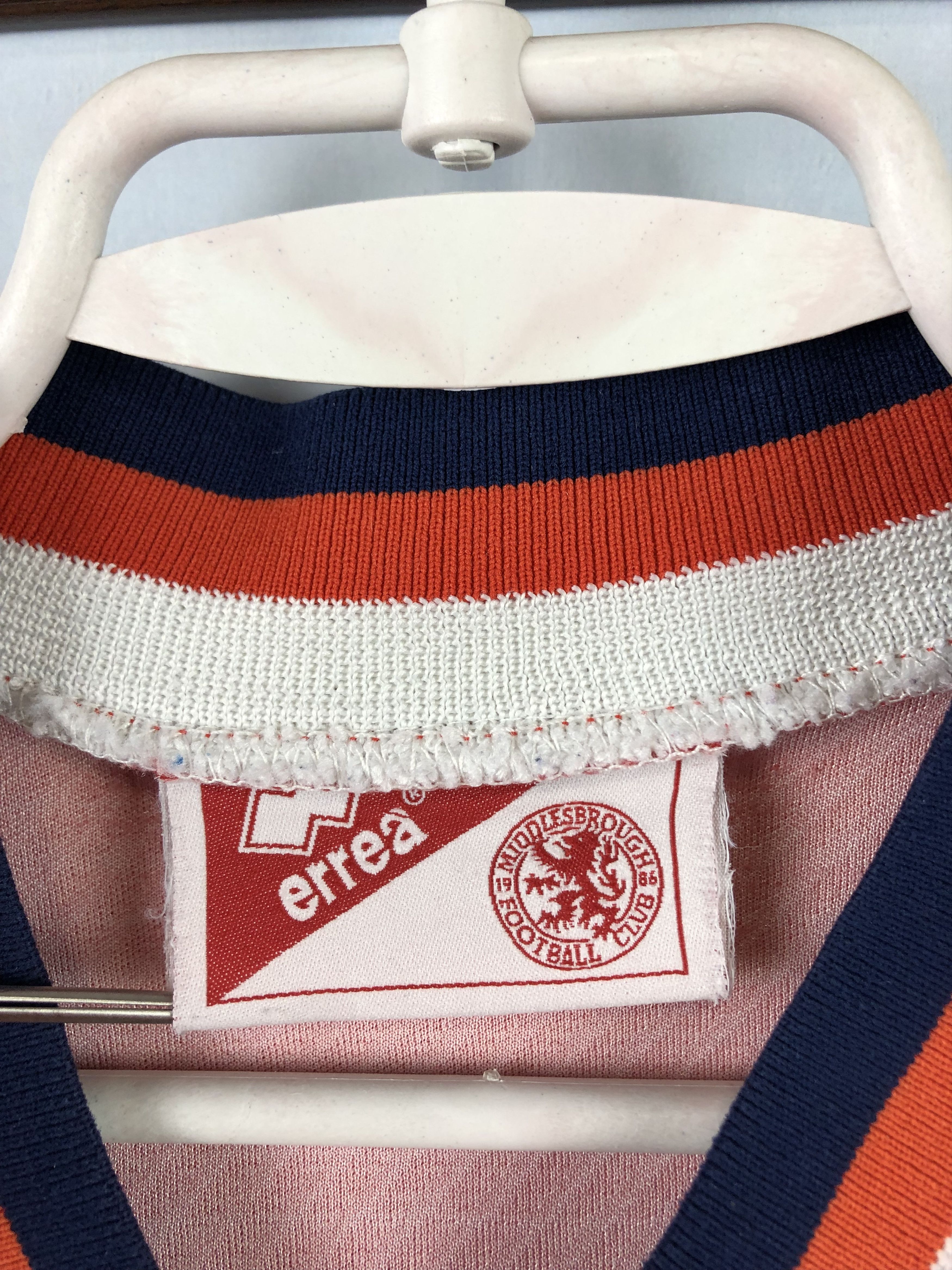 Vintage Middlesbrough shirt 1997 Soccer Errea Jersey Mens Trikot Size US XL / EU 56 / 4 - 10 Thumbnail