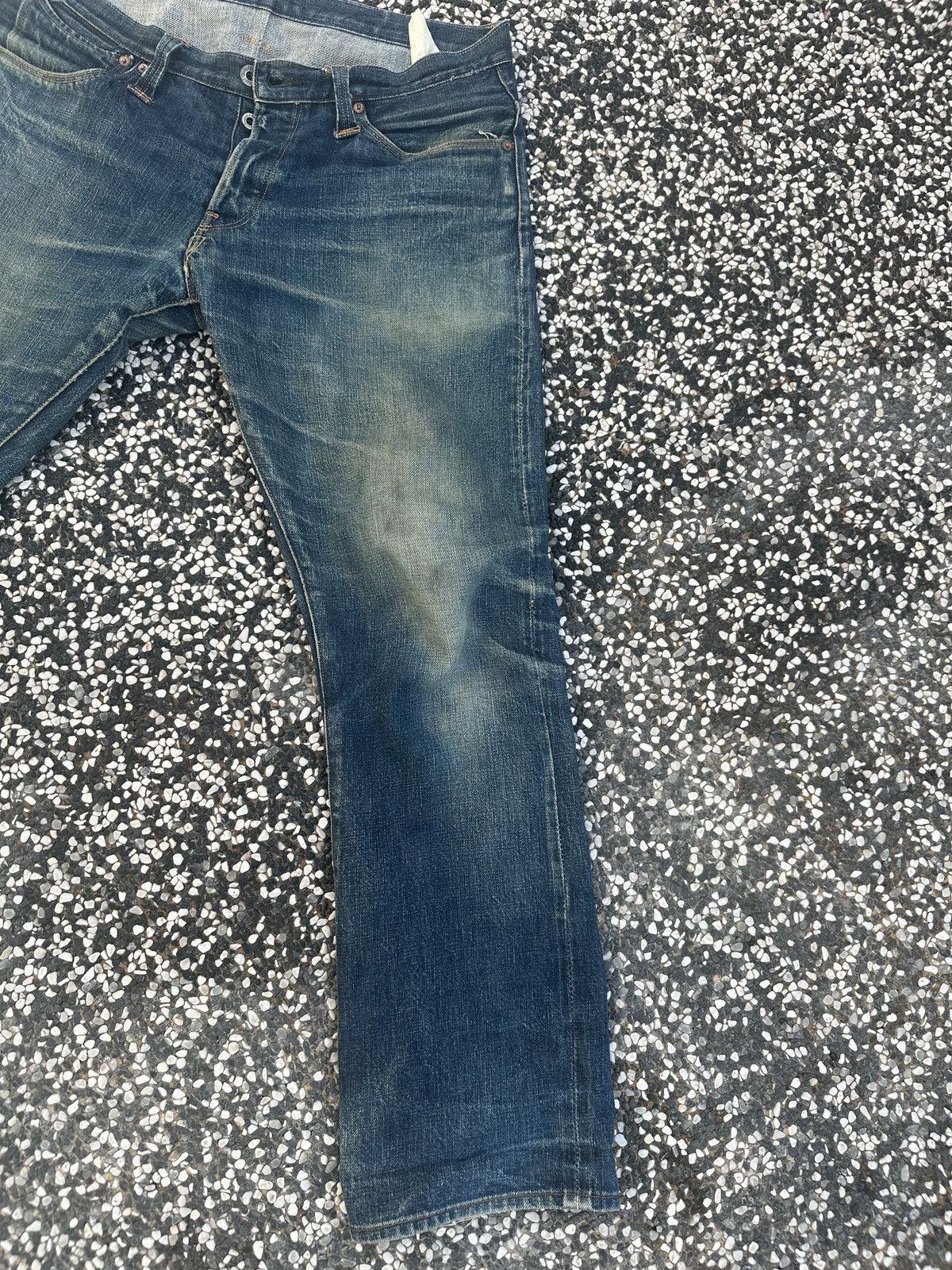 Stevenson Overall Co. Vintage Stevenson Overall Co. Selvedge Denim faded jeans Size US 34 / EU 50 - 3 Thumbnail
