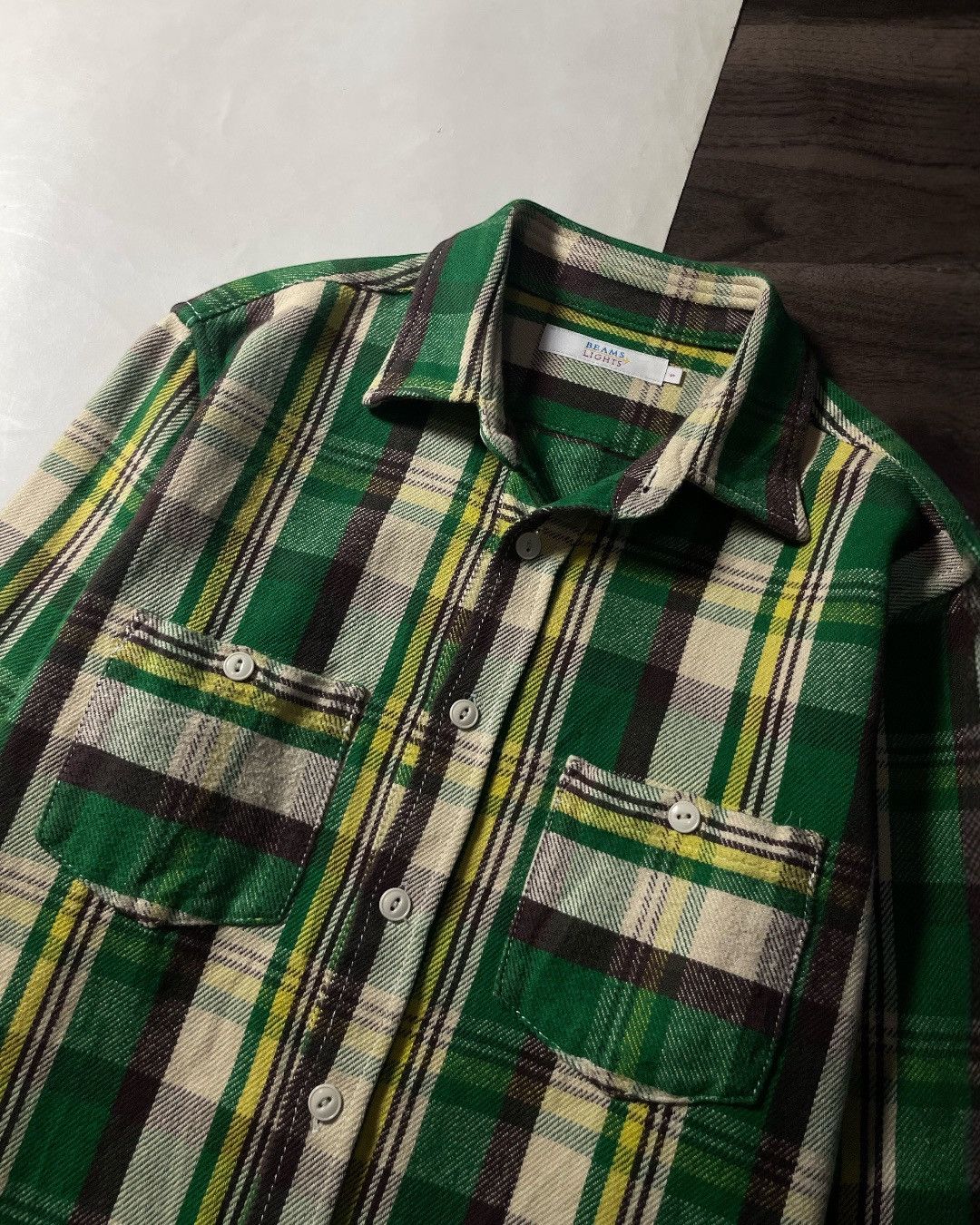 Beams Japan Heavy Flannel Shirt BEAMS LIGHT JAPAN Size S fit M Size US S / EU 44-46 / 1 - 4 Thumbnail