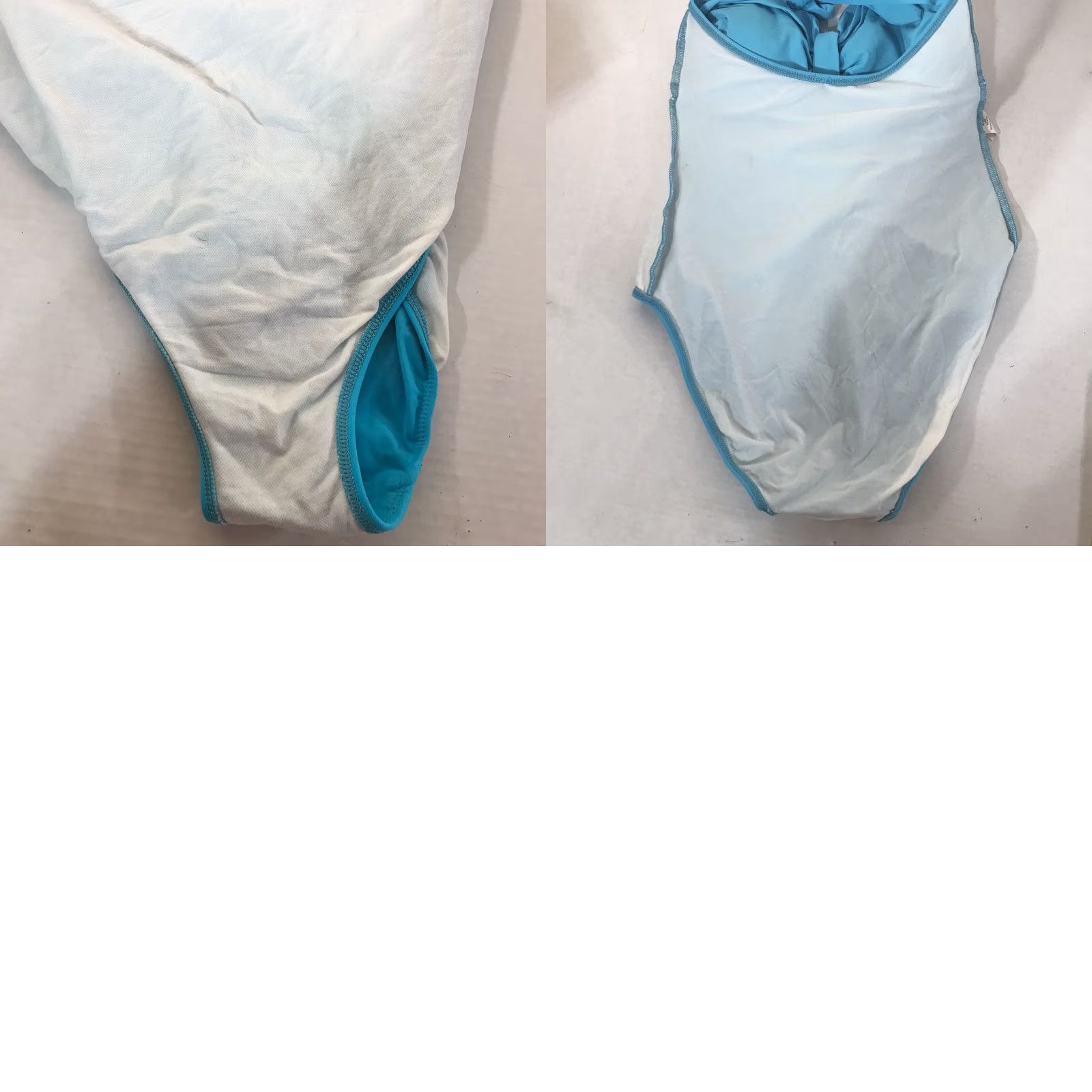 Ralph Lauren RALPH LAUREN Blue Halter One Piece Swimsuit Womens Size 8 Size ONE SIZE - 8 Thumbnail