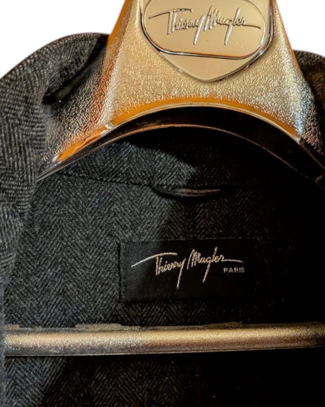 Thierry Mugler VINTAGE LEATHER COAT Size US M / EU 48-50 / 2 - 4 Thumbnail
