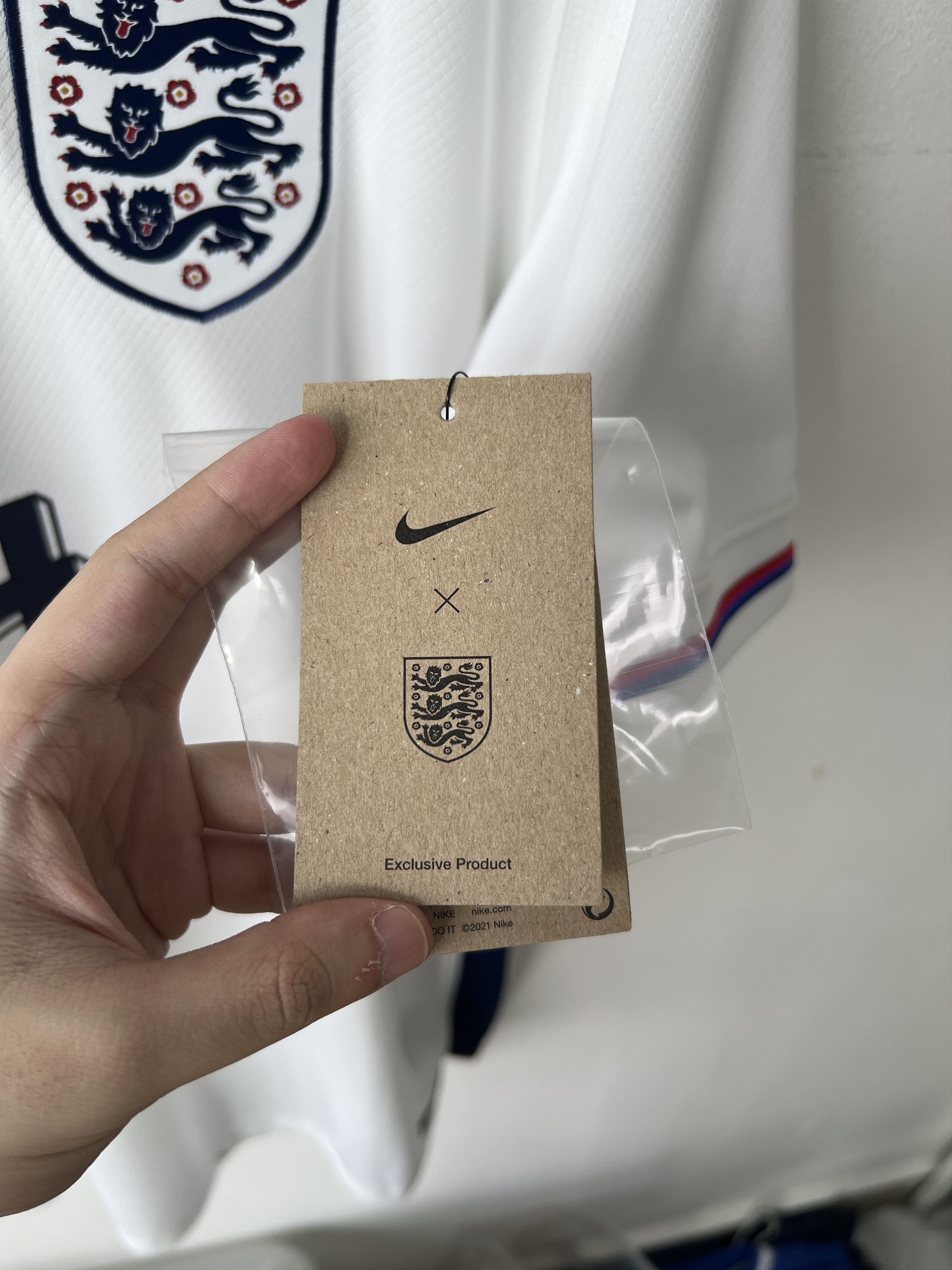 Nike (XL) England 2024-25 Home Kit Palmer #24 (NEW) Size US XL / EU 56 / 4 - 5 Thumbnail
