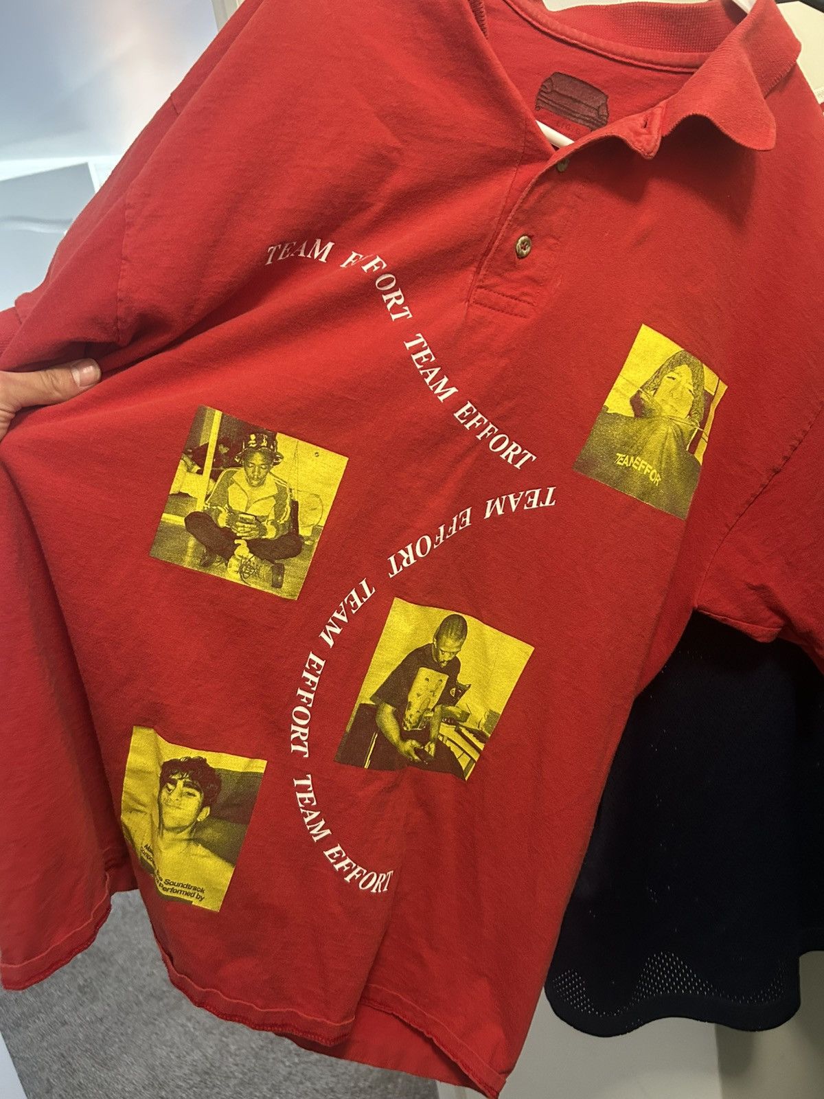 Brockhampton Rare brockhampton “Team Effort” Polo shirt Size US M / EU 48-50 / 2 - 3 Thumbnail