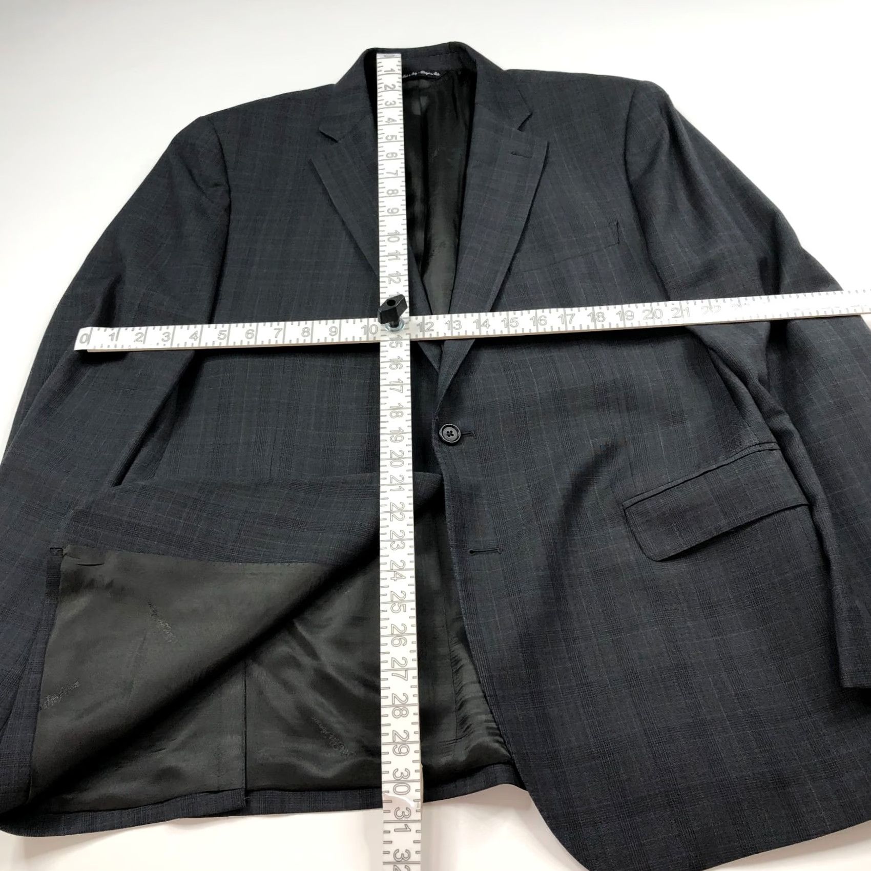 Ermenegildo Zegna VINTAGE Ermenegildo Zegna Cloth Saks Fifth 44 Blazer Sport Coat Jacket Gray MINT Size 44R - 6 Thumbnail