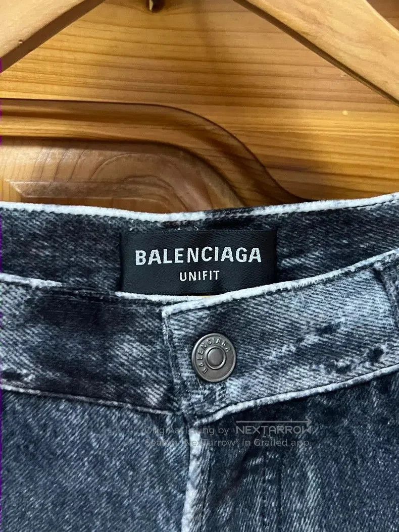 Balenciaga Balenciaga Trompe-L'Oeil Baggy Jeans. Size US 26 / EU 42 - 3 Thumbnail