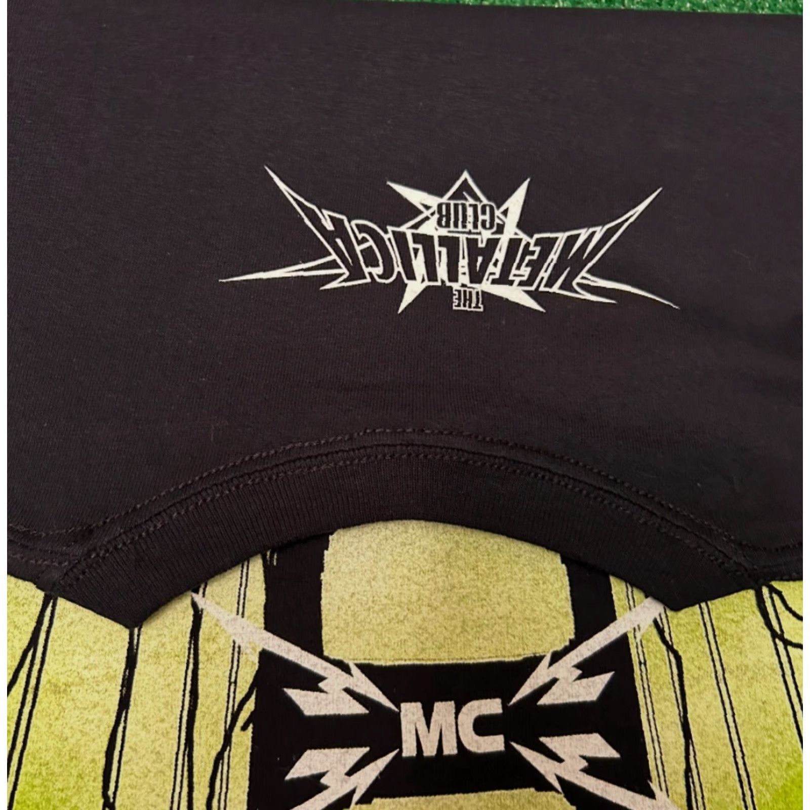 Vintage VINTAGE Metallica Club Rock Band Tee Shirt Mens Large 2009 2000s Rare Black 90s Y2K Rock Mens Size US L / EU 52-54 / 3 - 2 Thumbnail