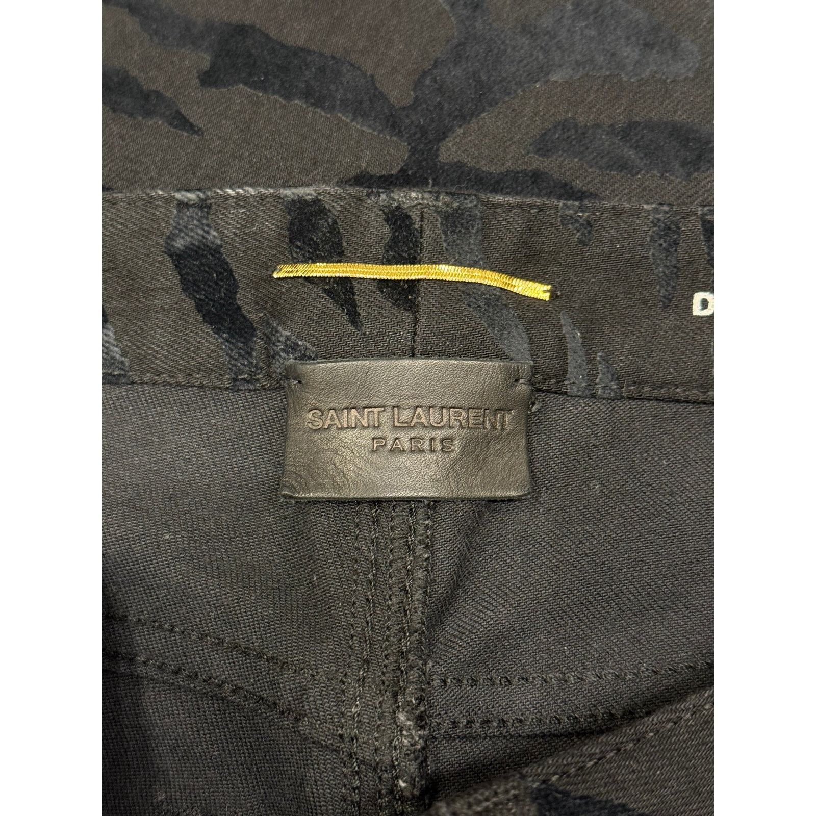 Saint Laurent Paris 2019 Saint Laurent skinny jeans with zebra print Size US 27 - 7 Thumbnail