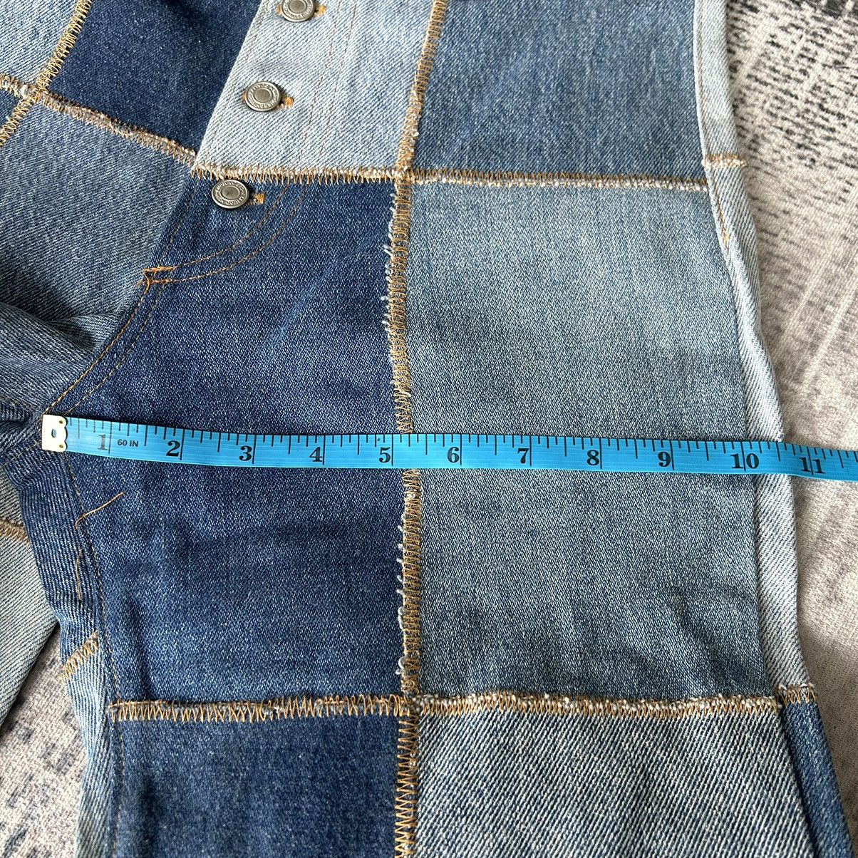 If Six Was Nine Y2k Patchwork Flared Denim Size US 28 / EU 44 - 21 Thumbnail