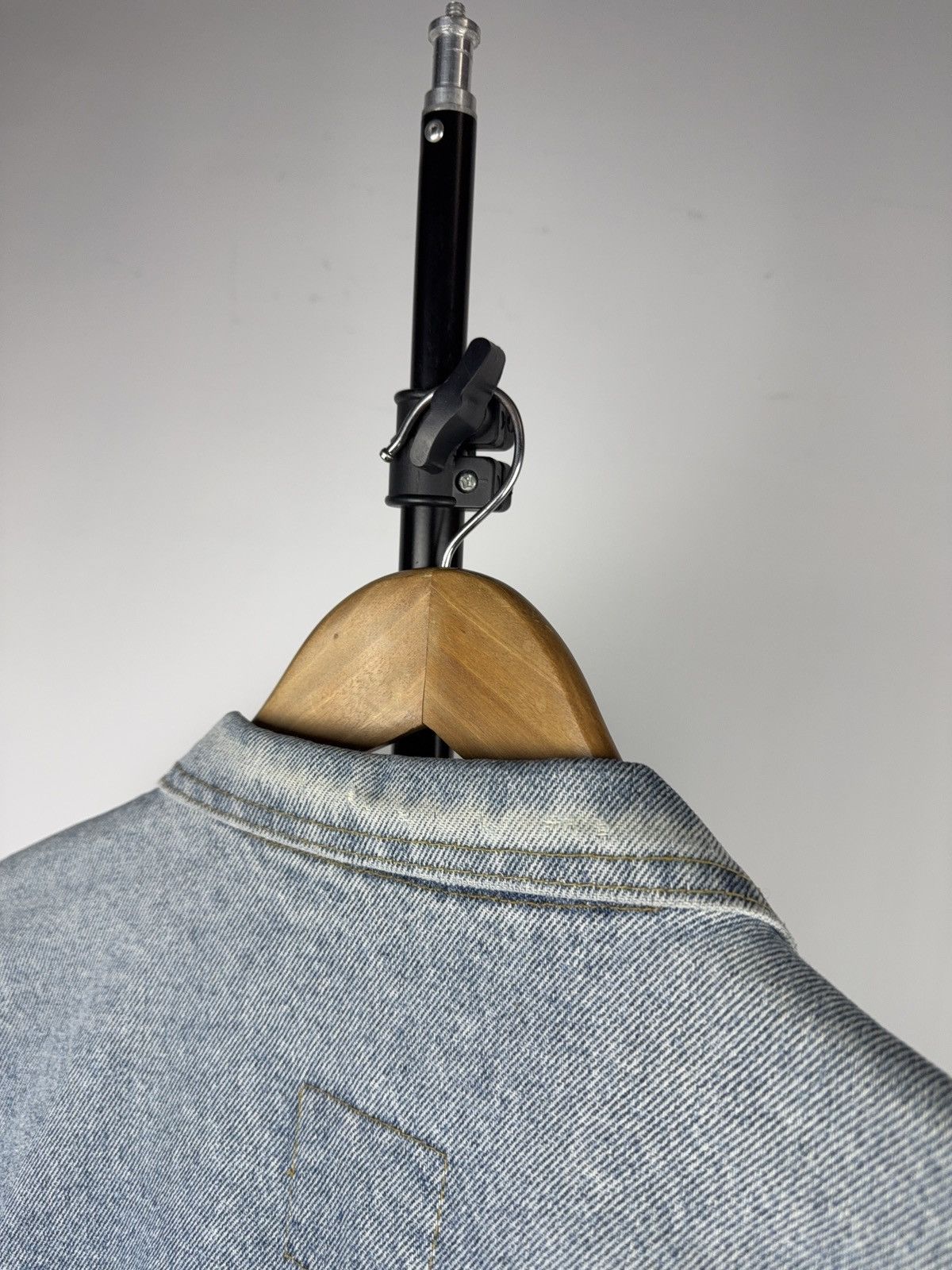 Lee Vntg Retro USA 90s Lee Cooper Western Denim Trucker Jacket Size US L / EU 52-54 / 3 - 16 Thumbnail