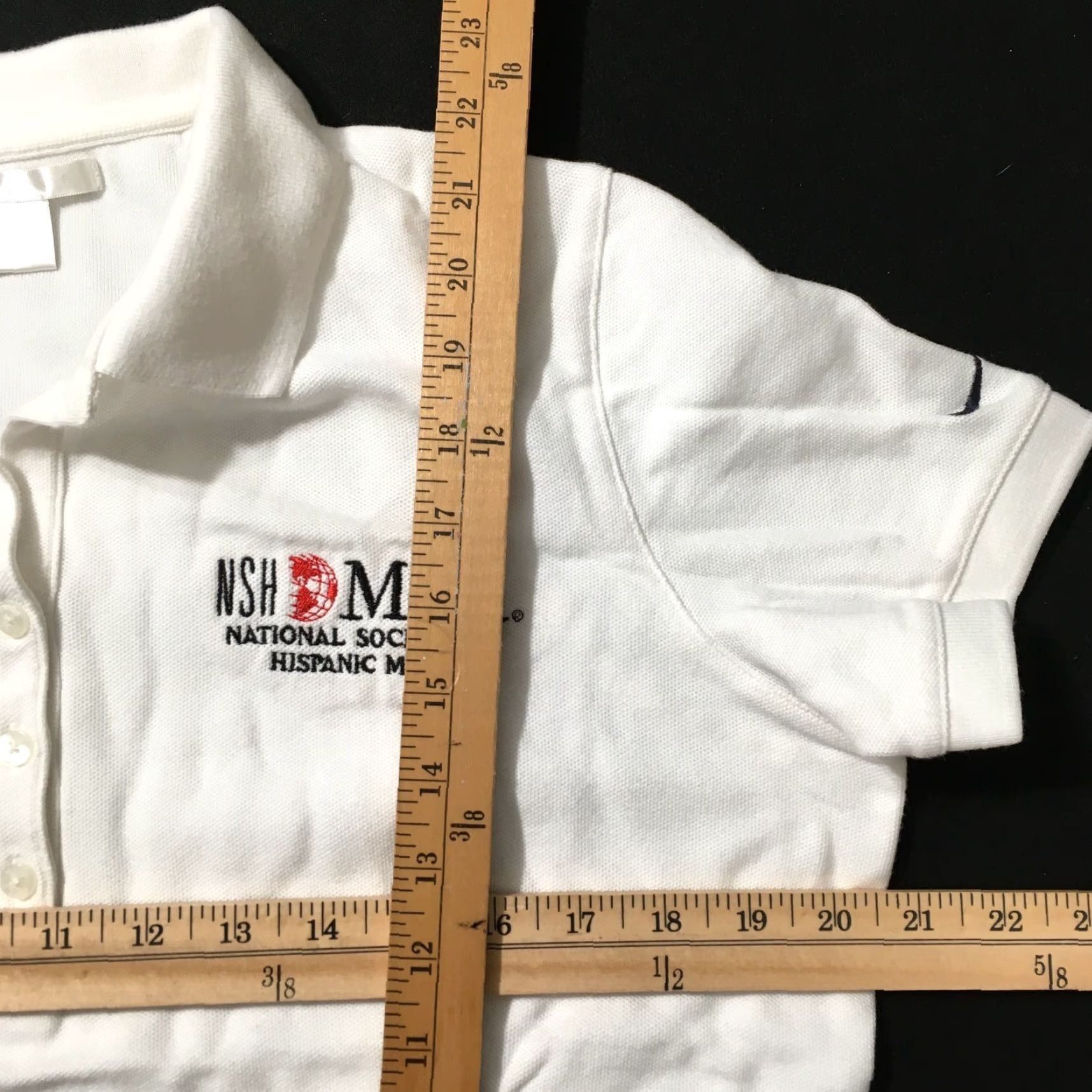 Nike Nike Golf Shirt Womens Large White Short Sleeve Polo MBA hispanic societ Size L / US 10 / IT 46 - 5 Thumbnail