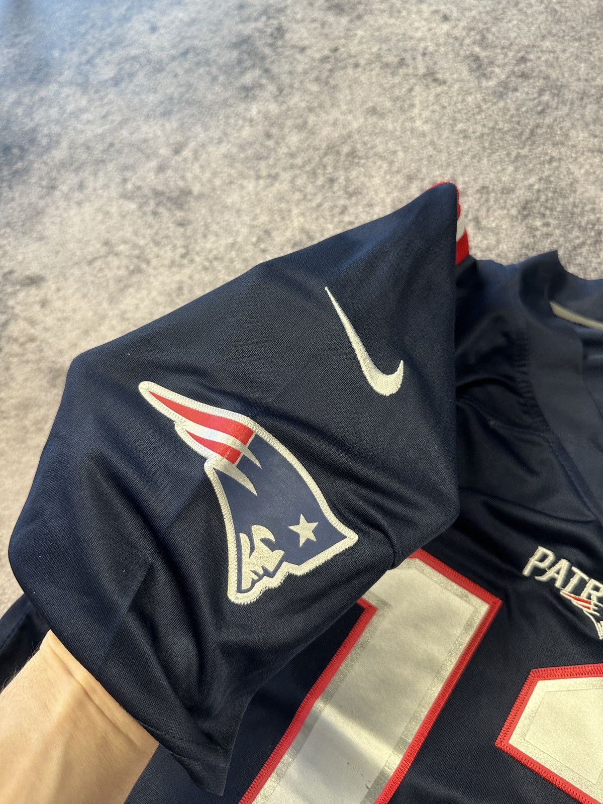 NFL × Nike NFL Nike Patriots Brady 12 Jersey Streetwear Rare USA S VTg Size US S / EU 44-46 / 1 - 4 Thumbnail