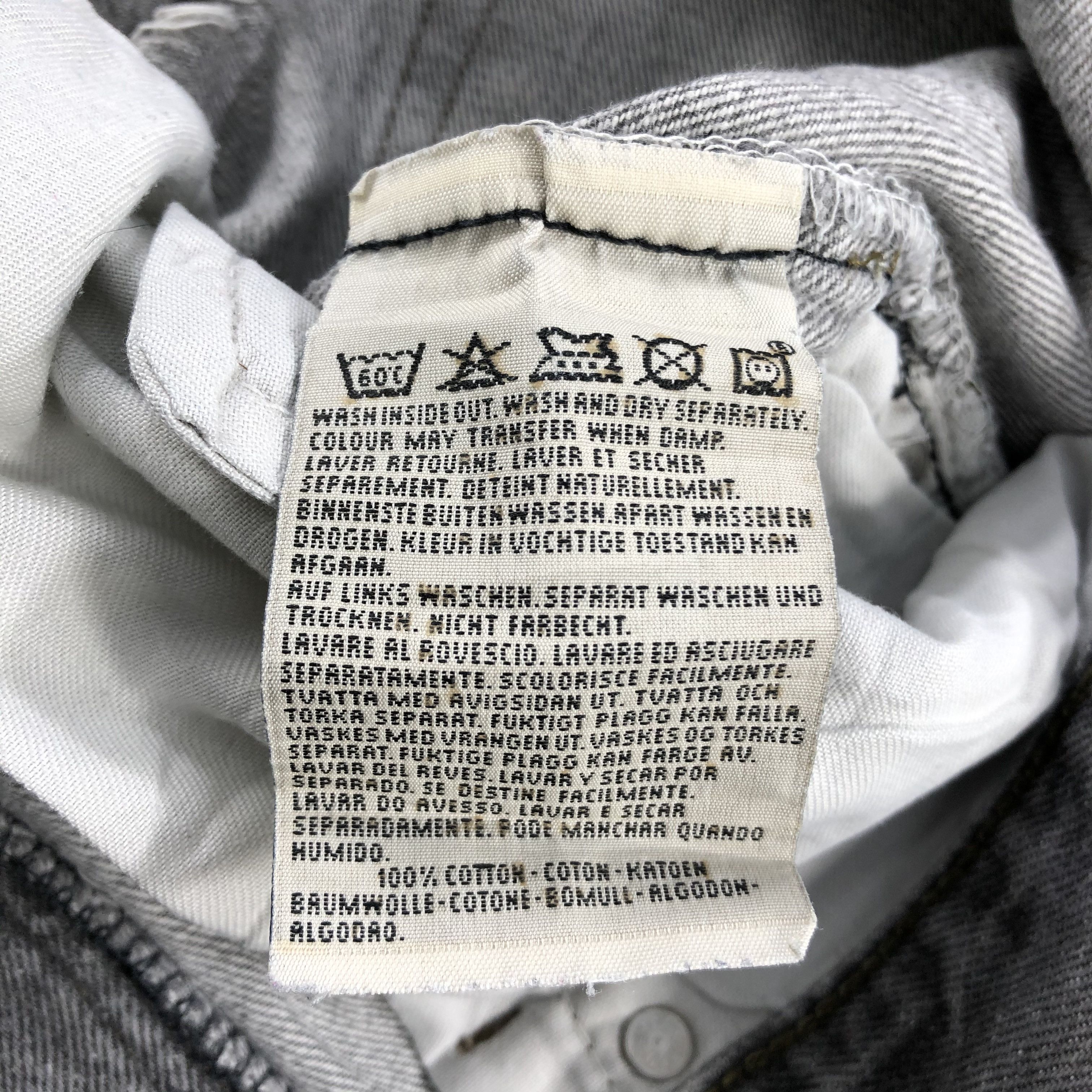 Levi's × Vintage Vintage 90s Levis 501 Earth Tone Jeans-JM2373 Size US 33 - 16 Thumbnail